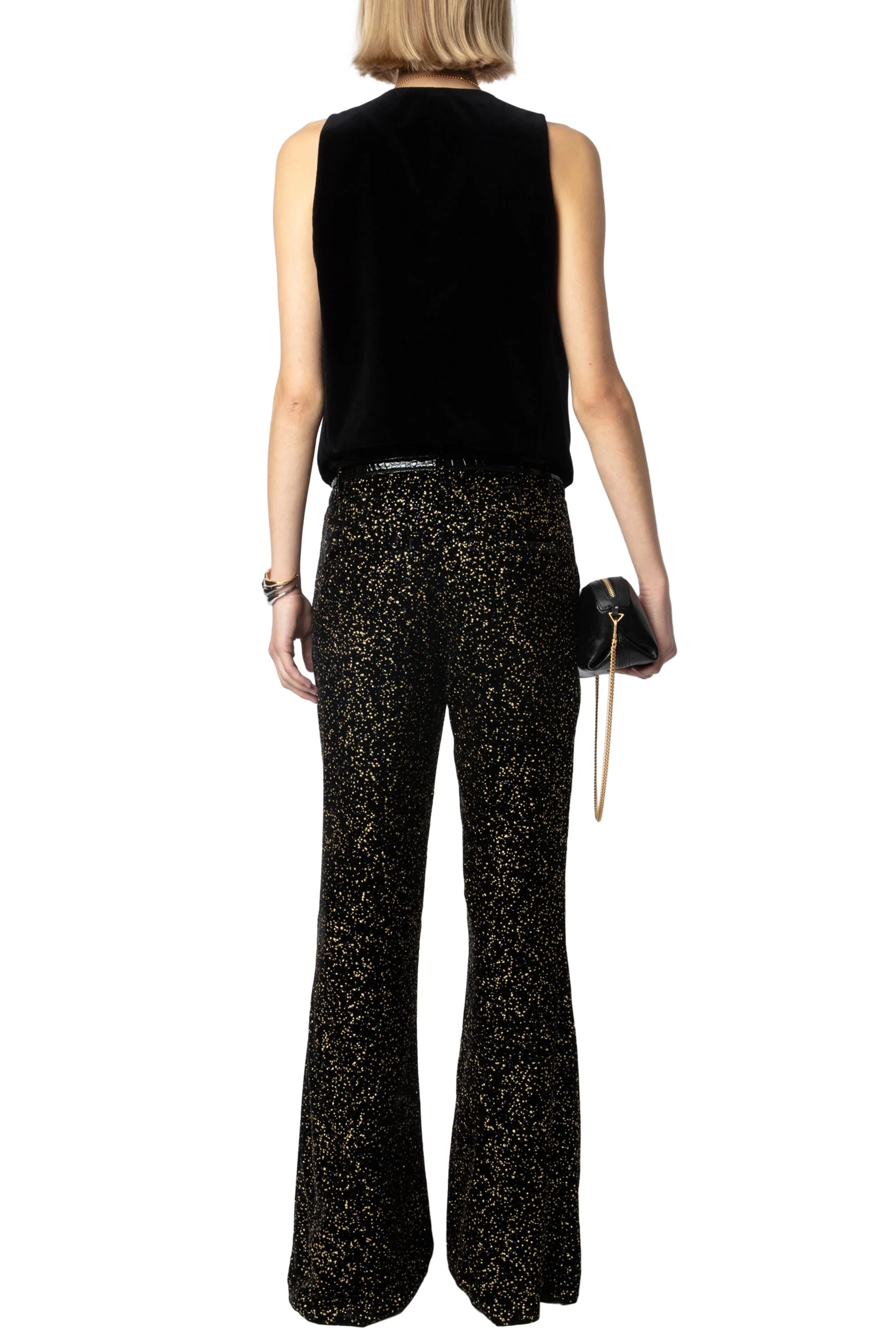Emaux Velvet Blazer | Black - Image 8