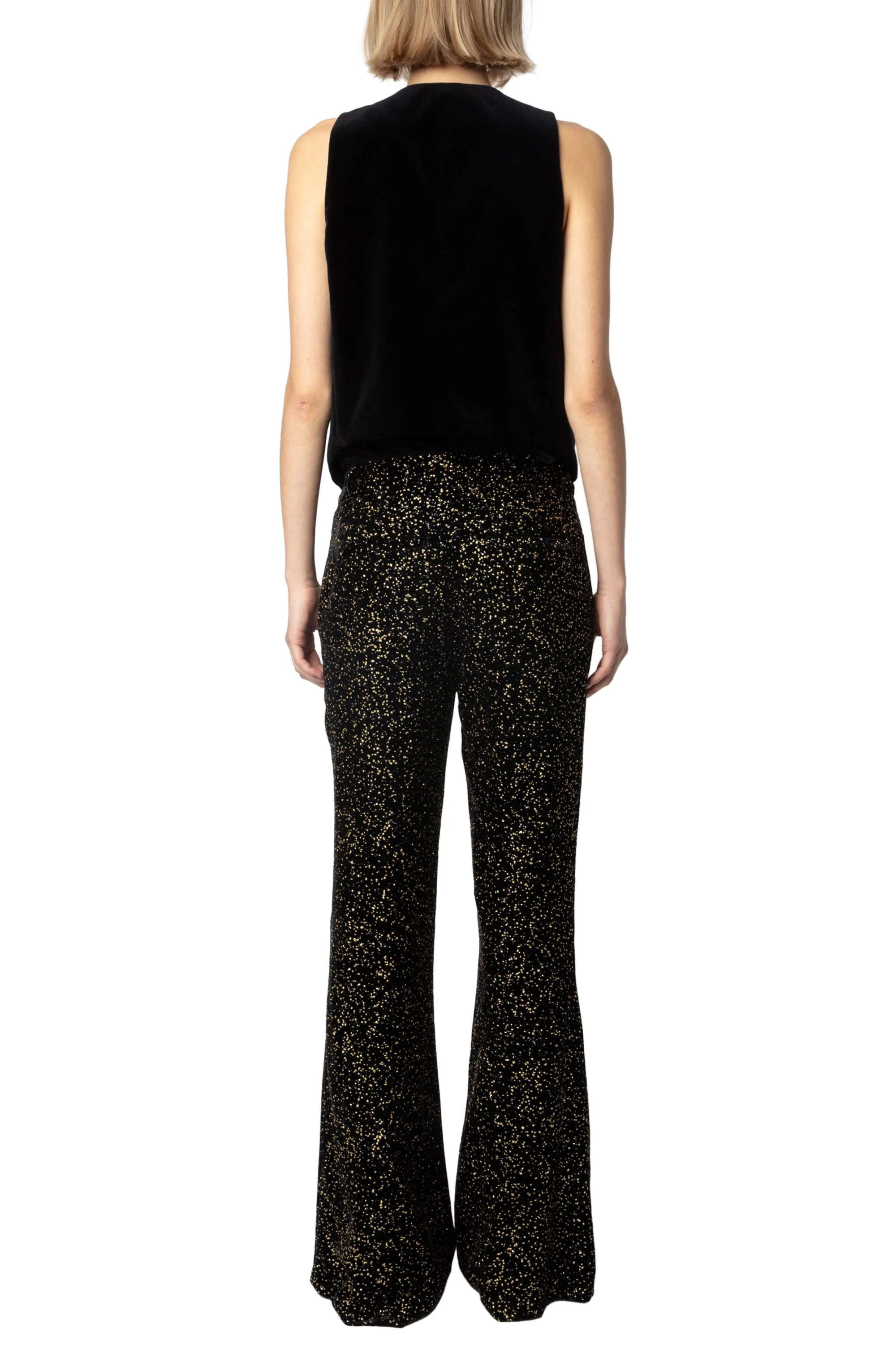 Emaux Velvet Blazer | Black - Image 9