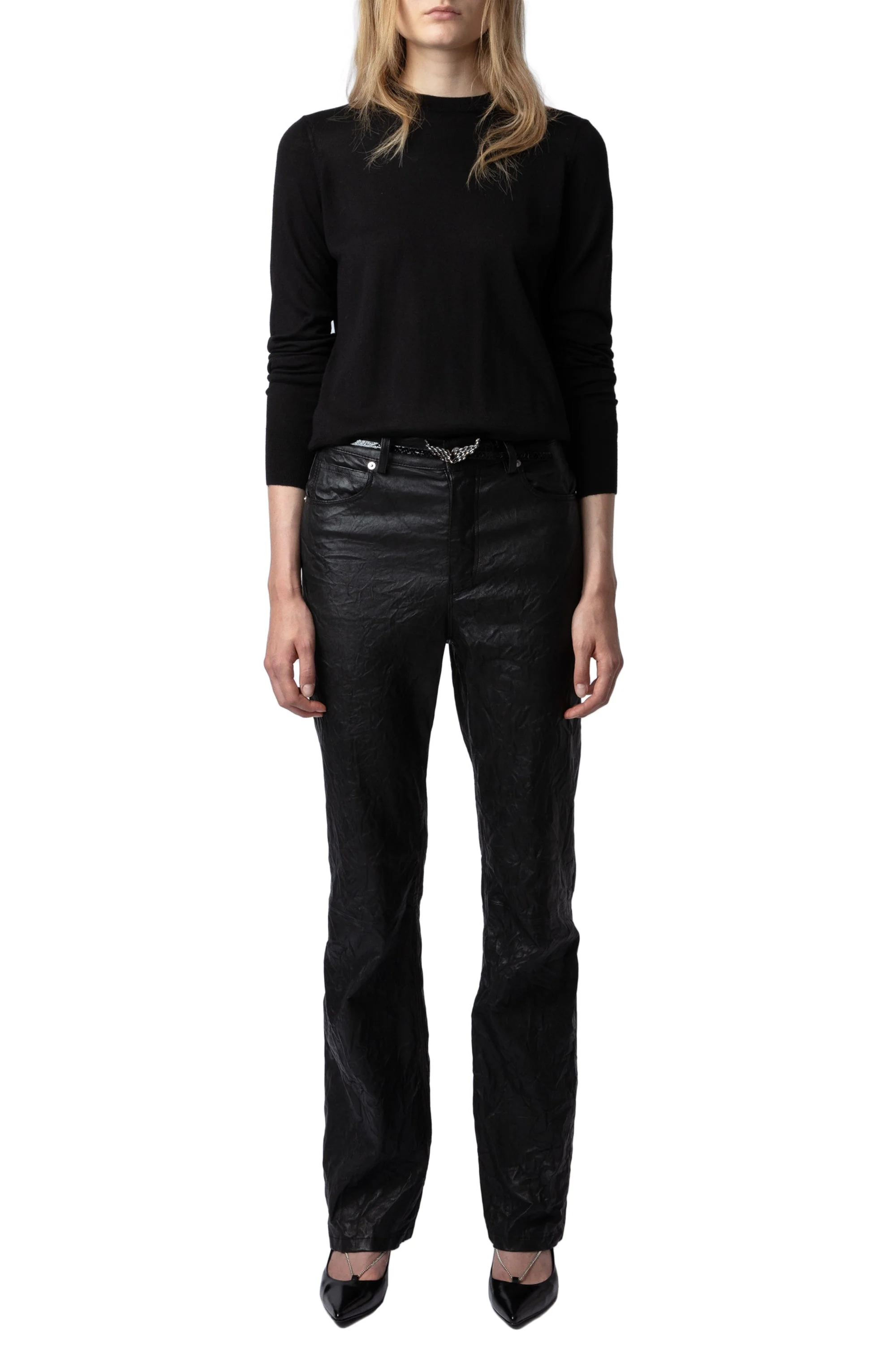 Emma We Sweater | Black - Image 2