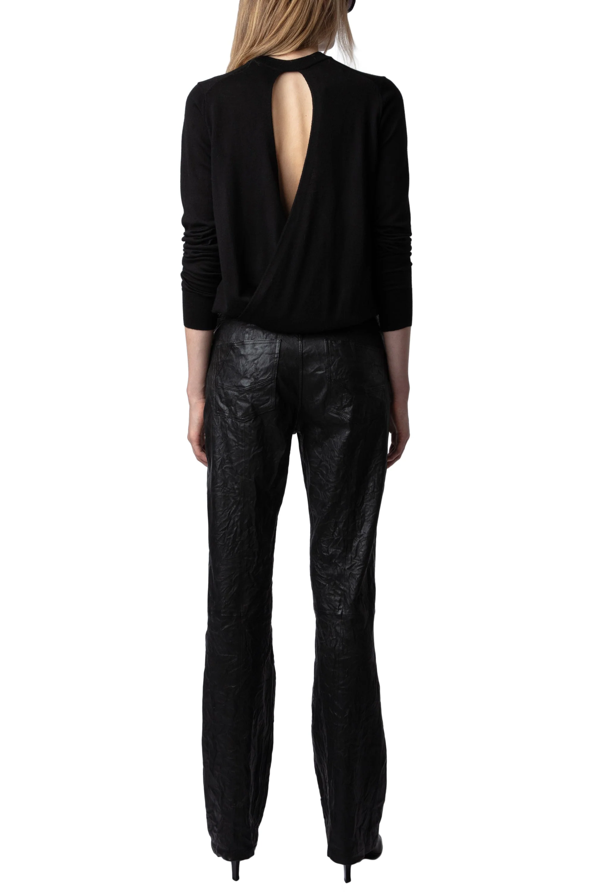 Emma We Sweater | Black - Image 6