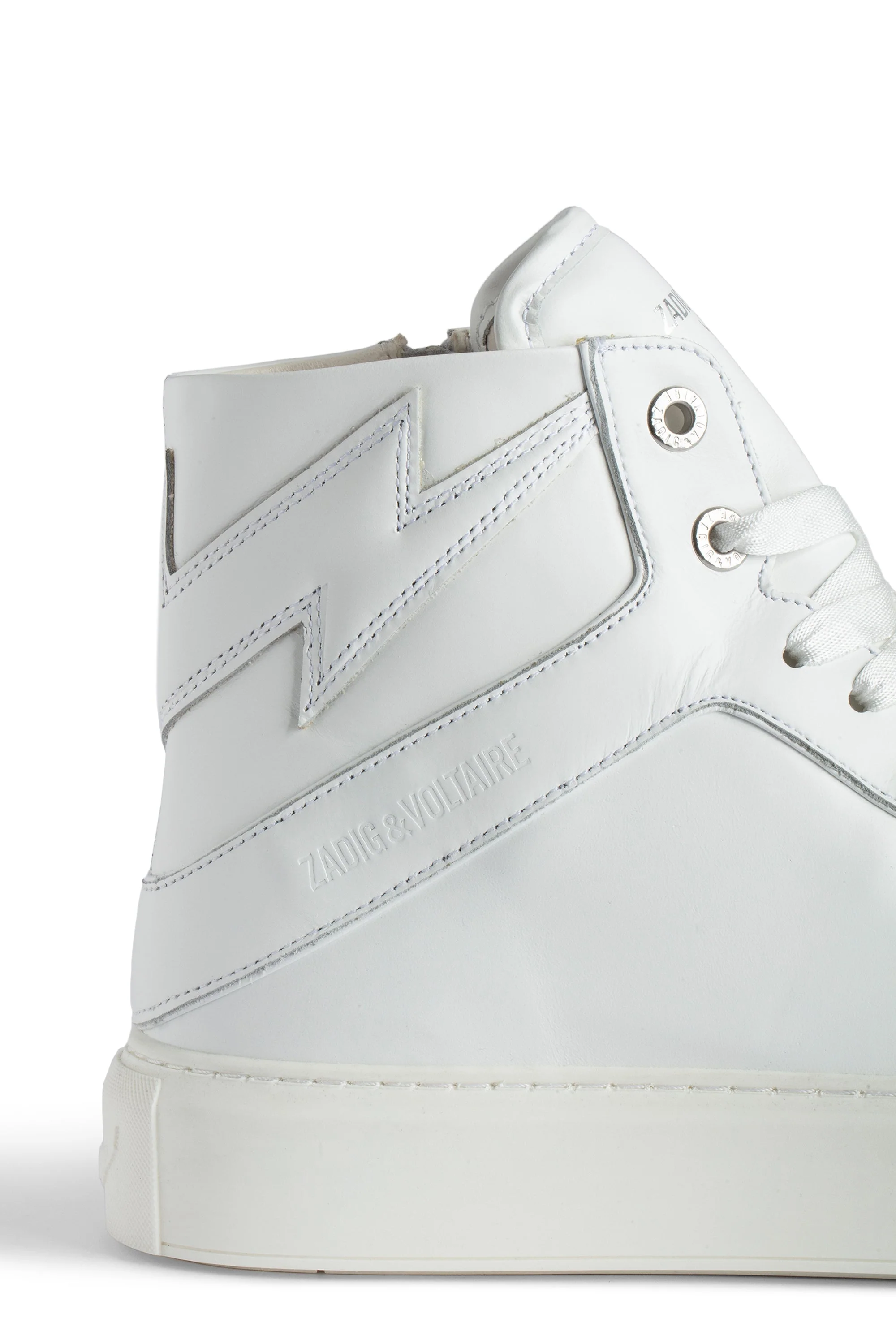 High Flash Chunky Smooth Calfs Sneakers | White - Image 5