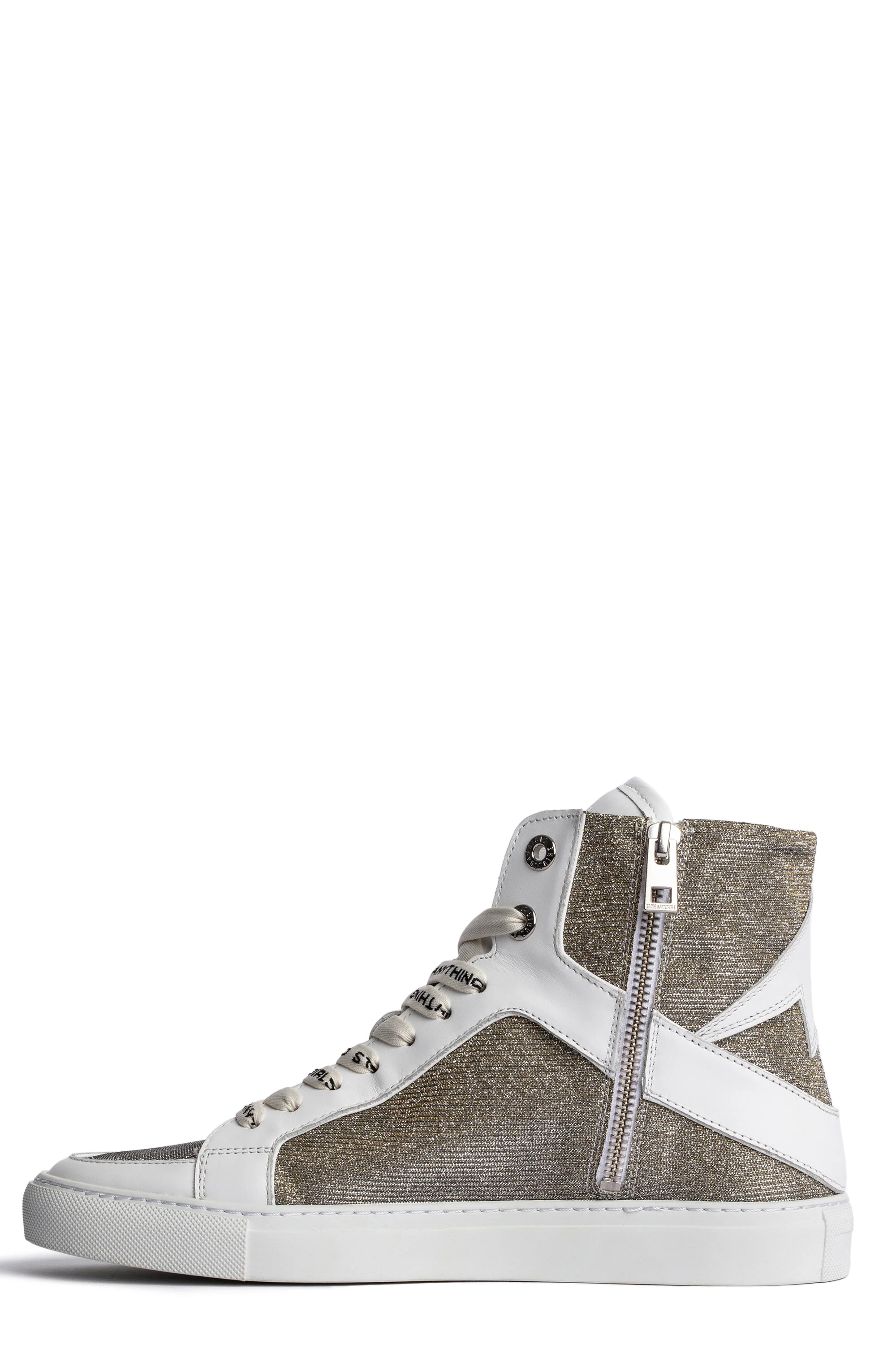 High Flash Sparkle Sneakers | Silver - Image 2
