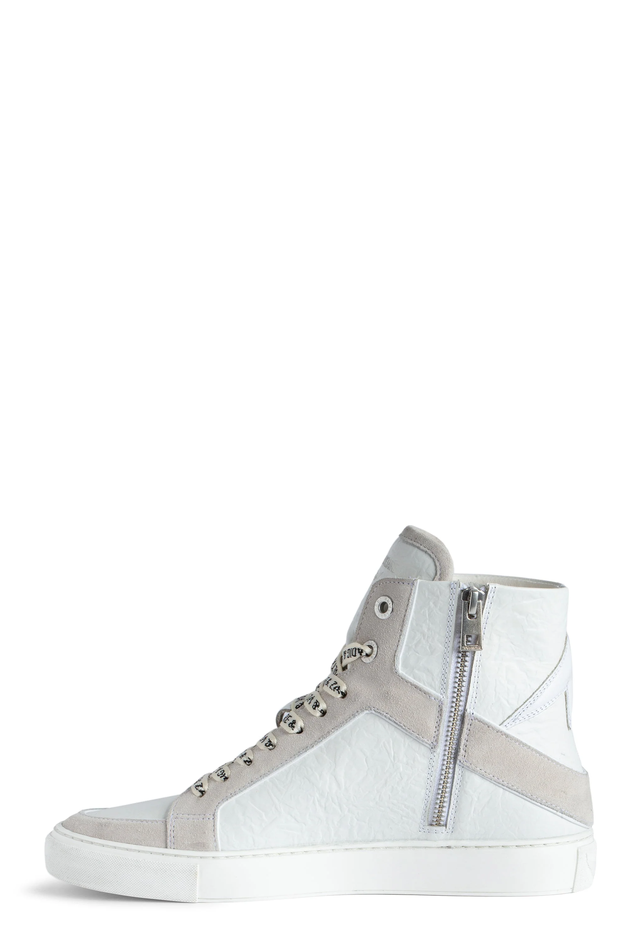 High Flash Wrinkle Sneakers | White - Image 2