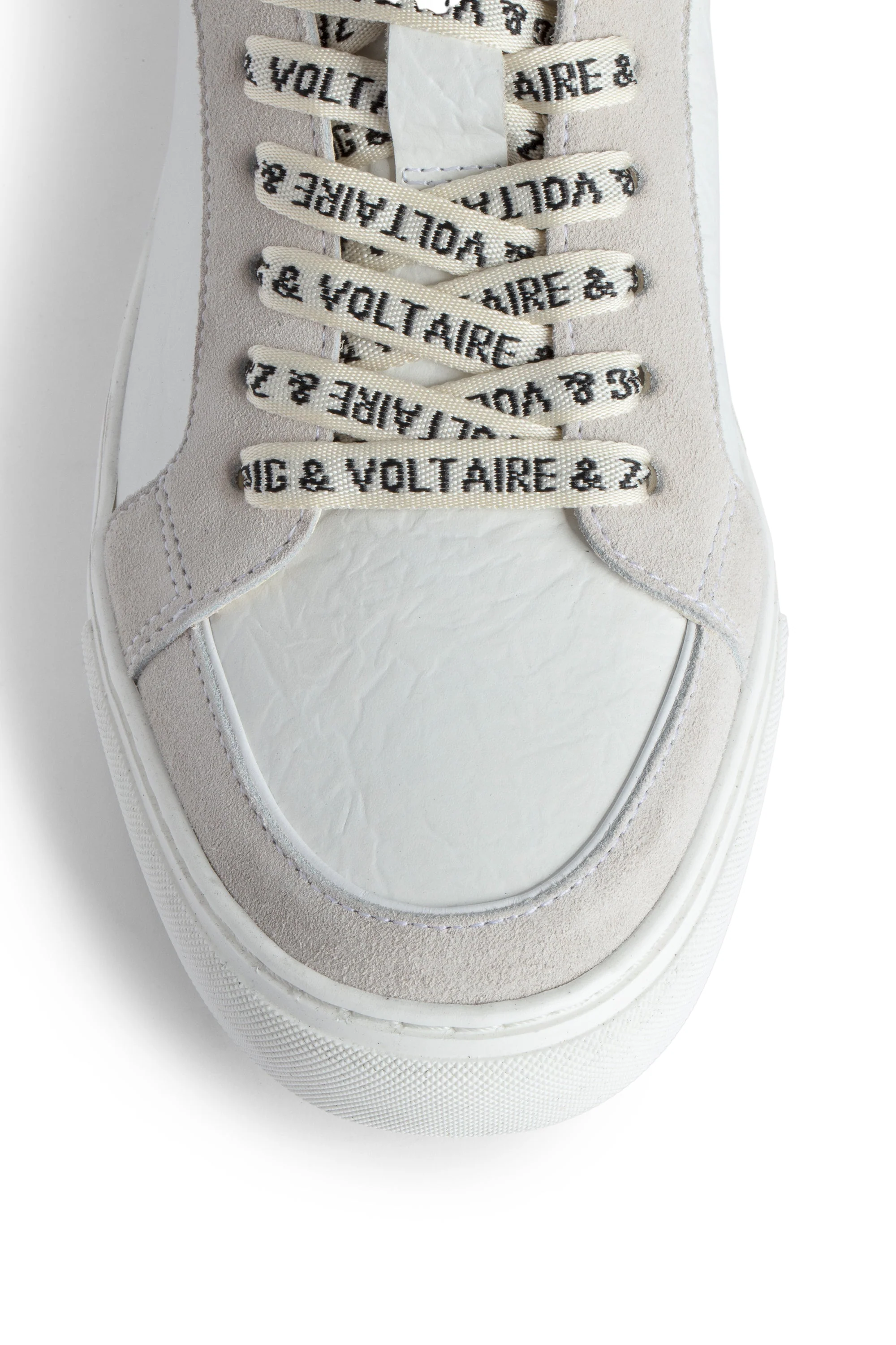 High Flash Wrinkle Sneakers | White - Image 4