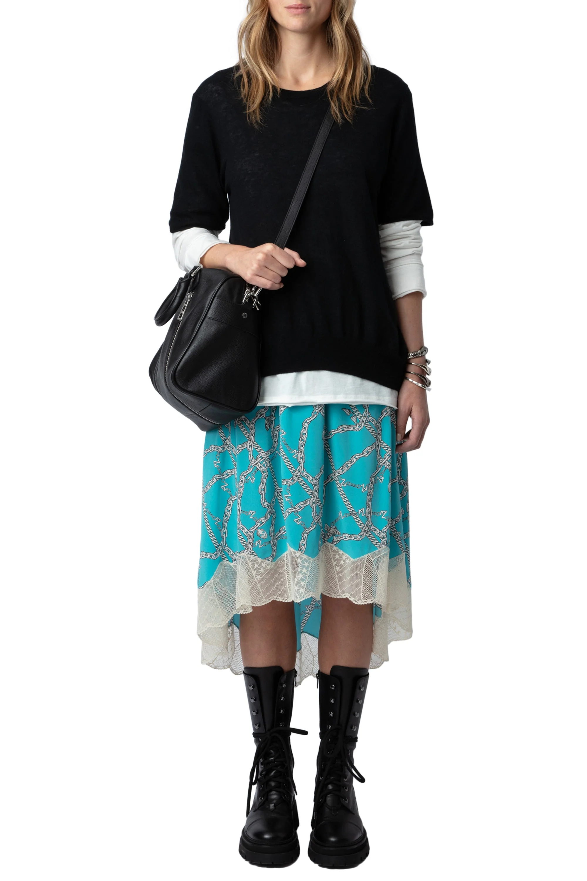 Joslin CDC Chaines Skirt | Aqua - Image 2