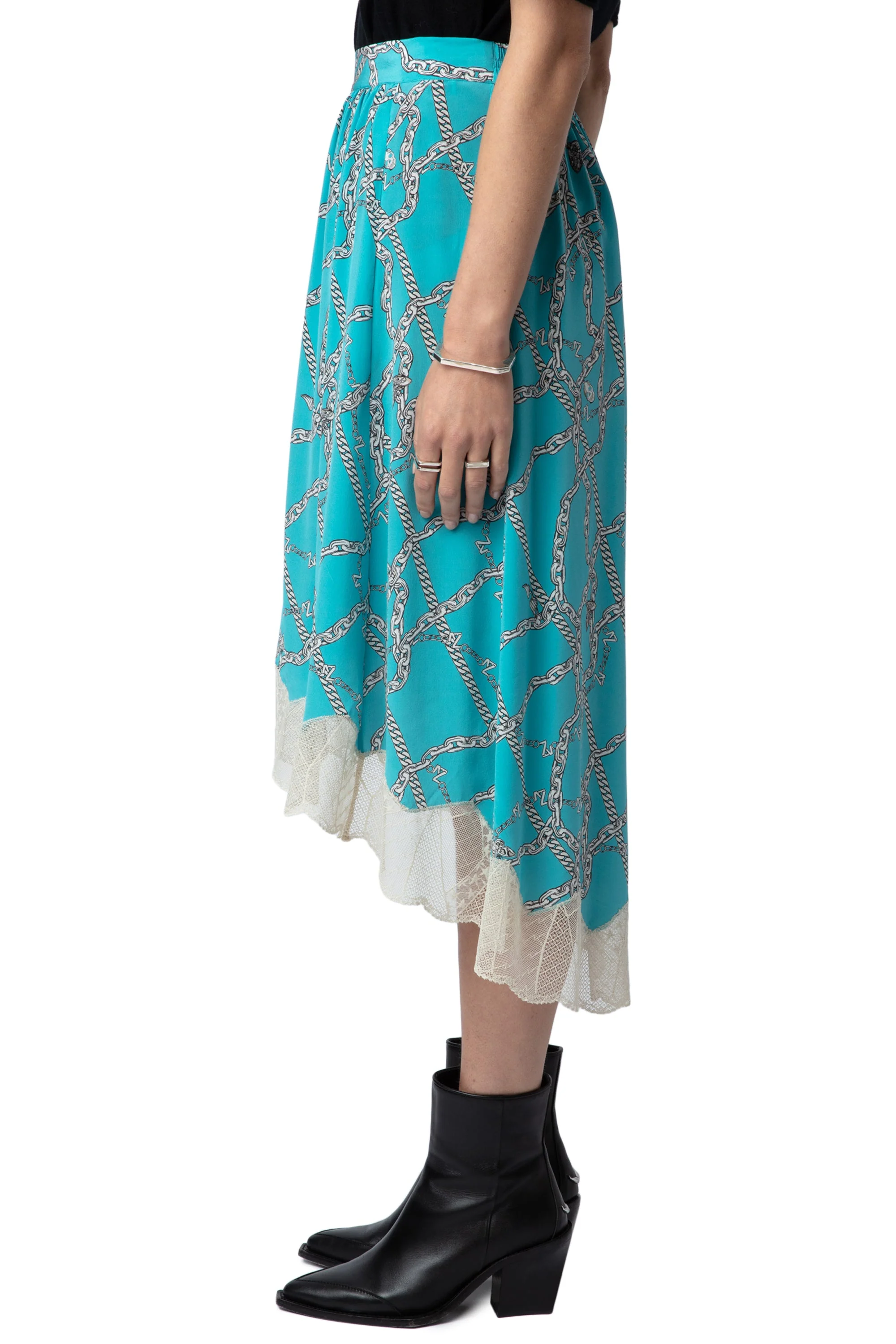 Joslin CDC Chaines Skirt | Aqua - Image 4