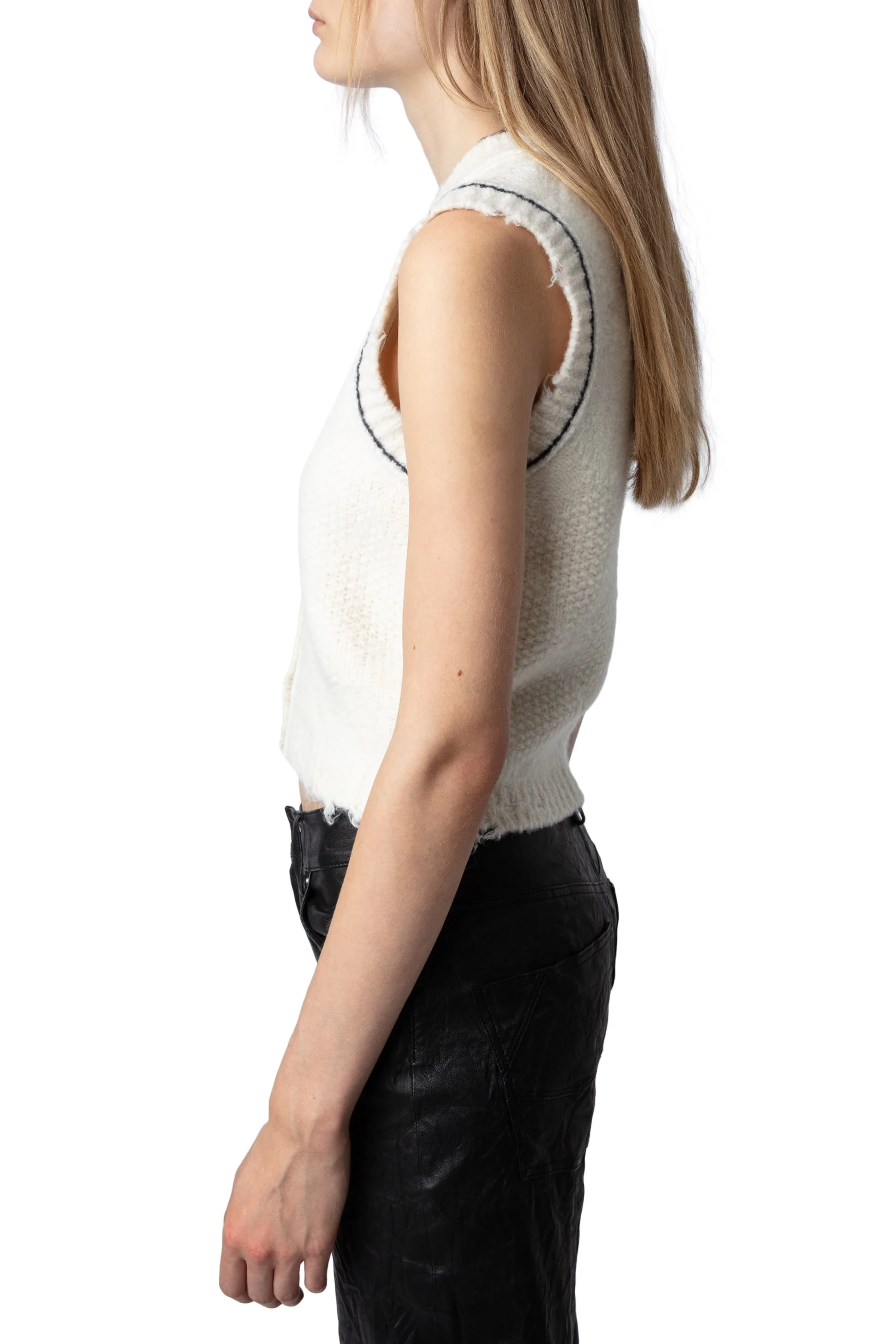 Karry WSWE Cardigan | Ecru - Image 3