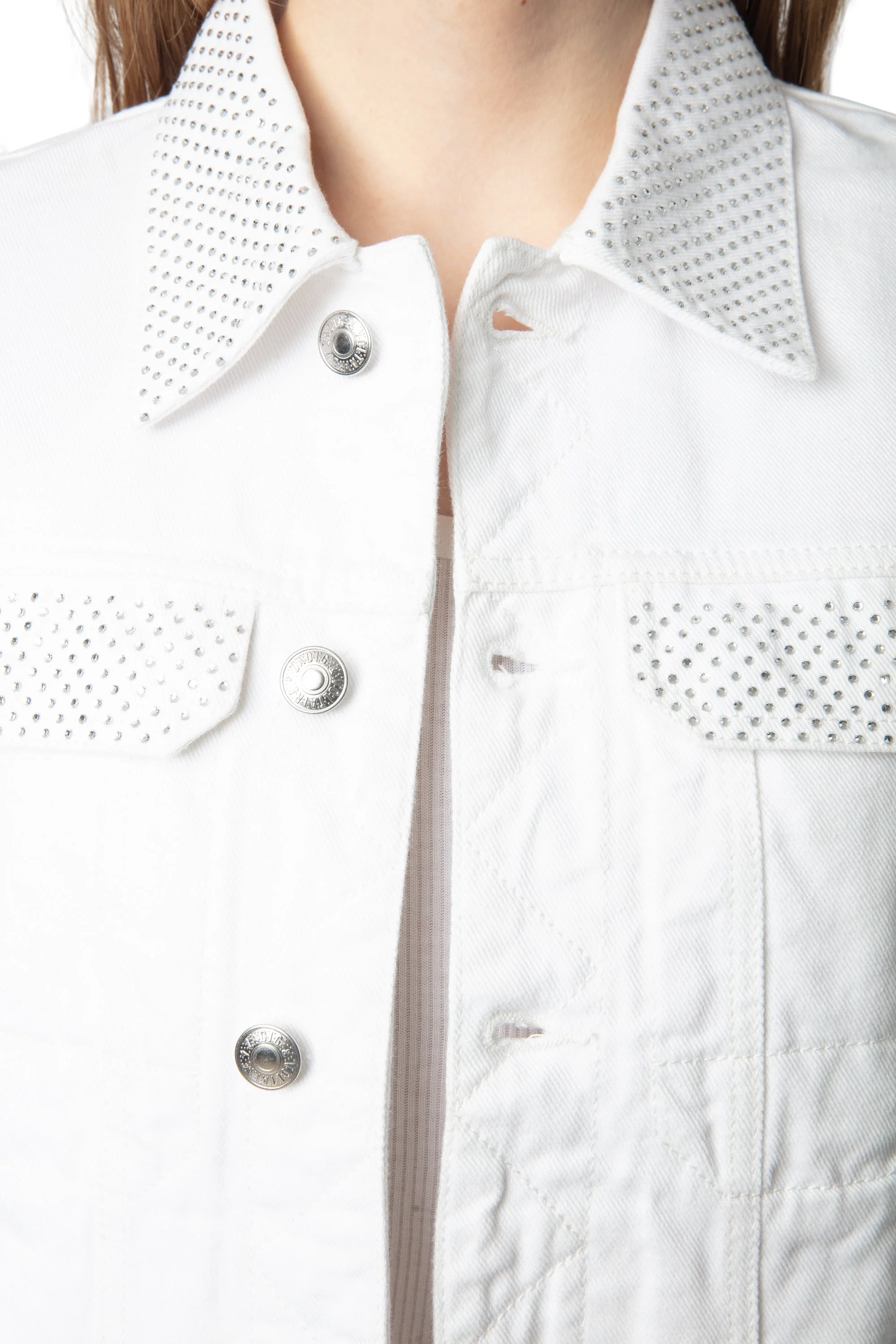 Kioky Denim Eco Strass Jacket | Judo - Image 3