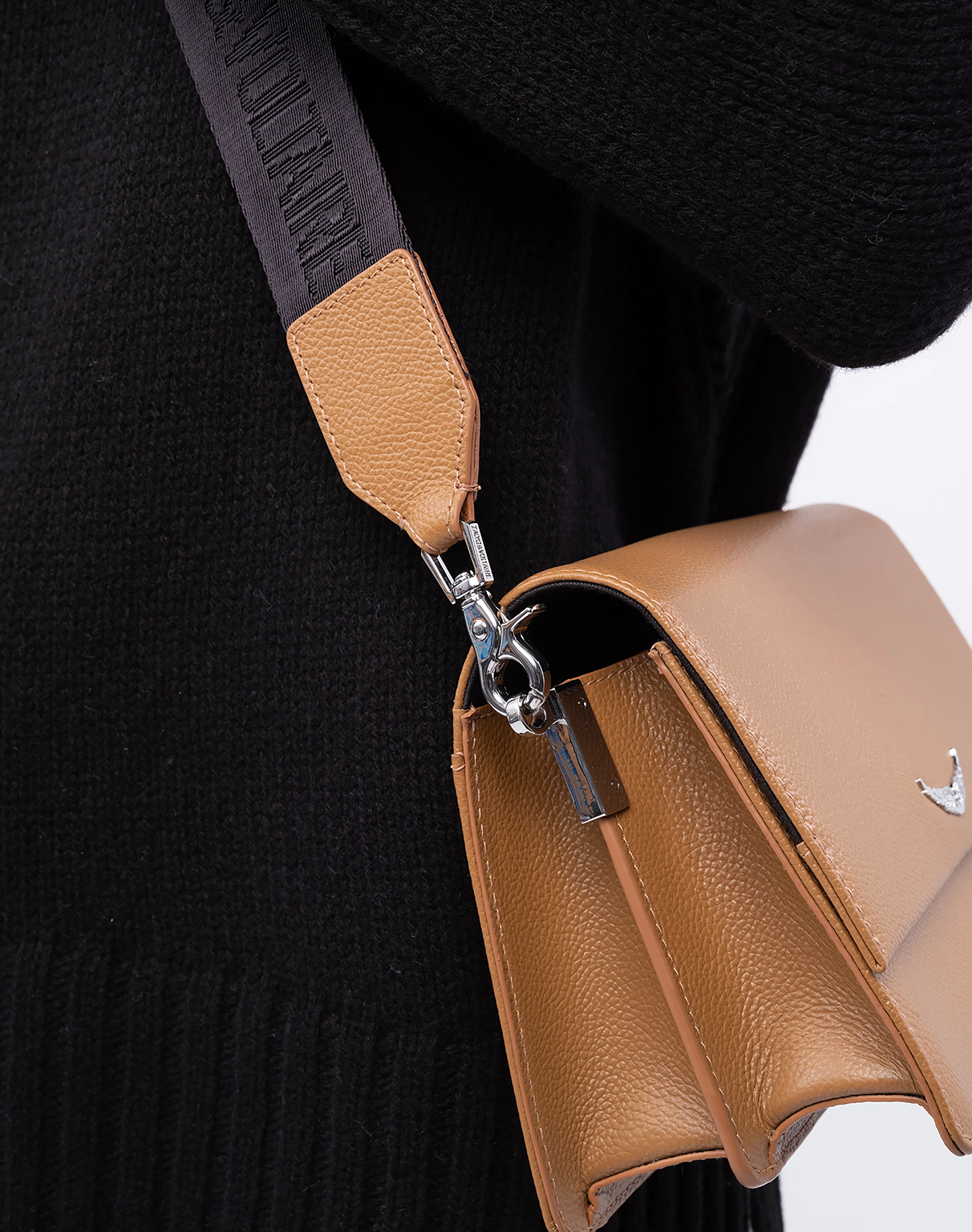 Lolita Wings Grained Leather Bag | Heritage - Image 5