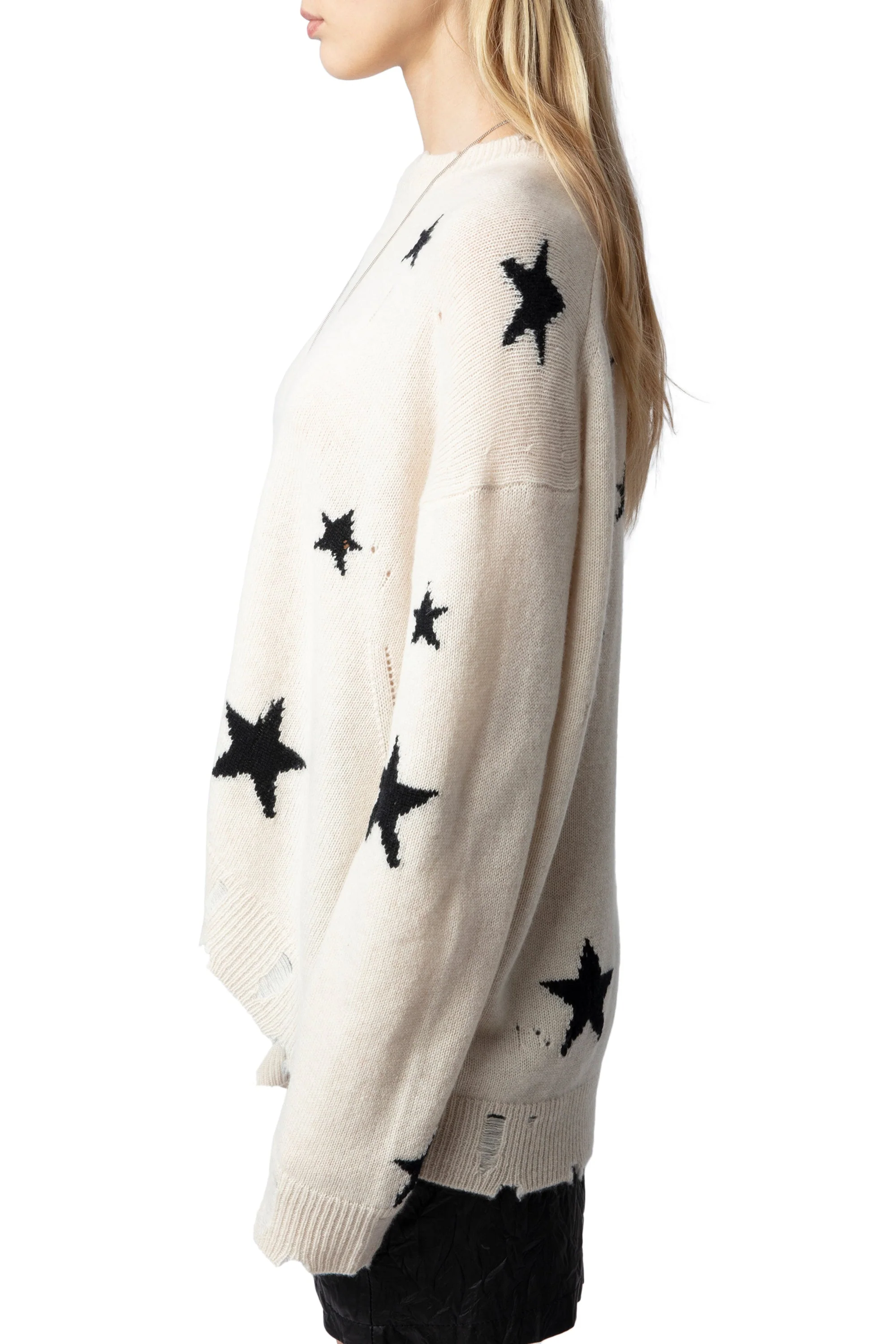 Markus Ws Stars Destroy Sweater | Sugar - Image 4
