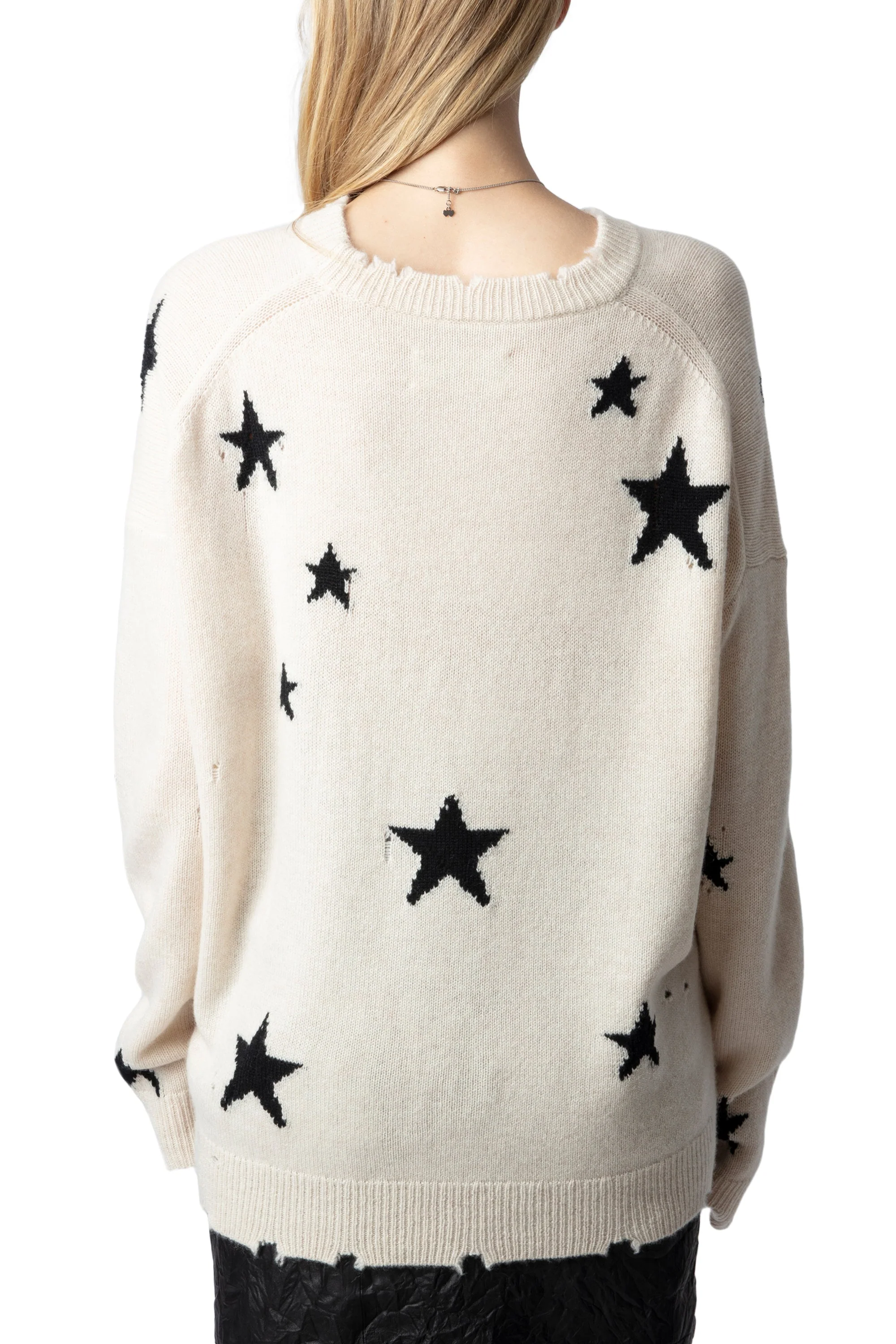 Markus Ws Stars Destroy Sweater | Sugar - Image 5