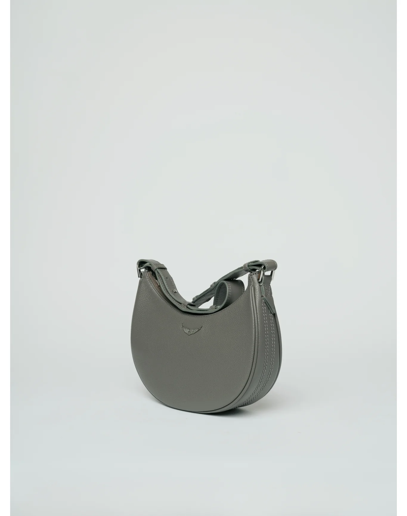 Moonvibe Grained Leather Bag | Road - Image 2