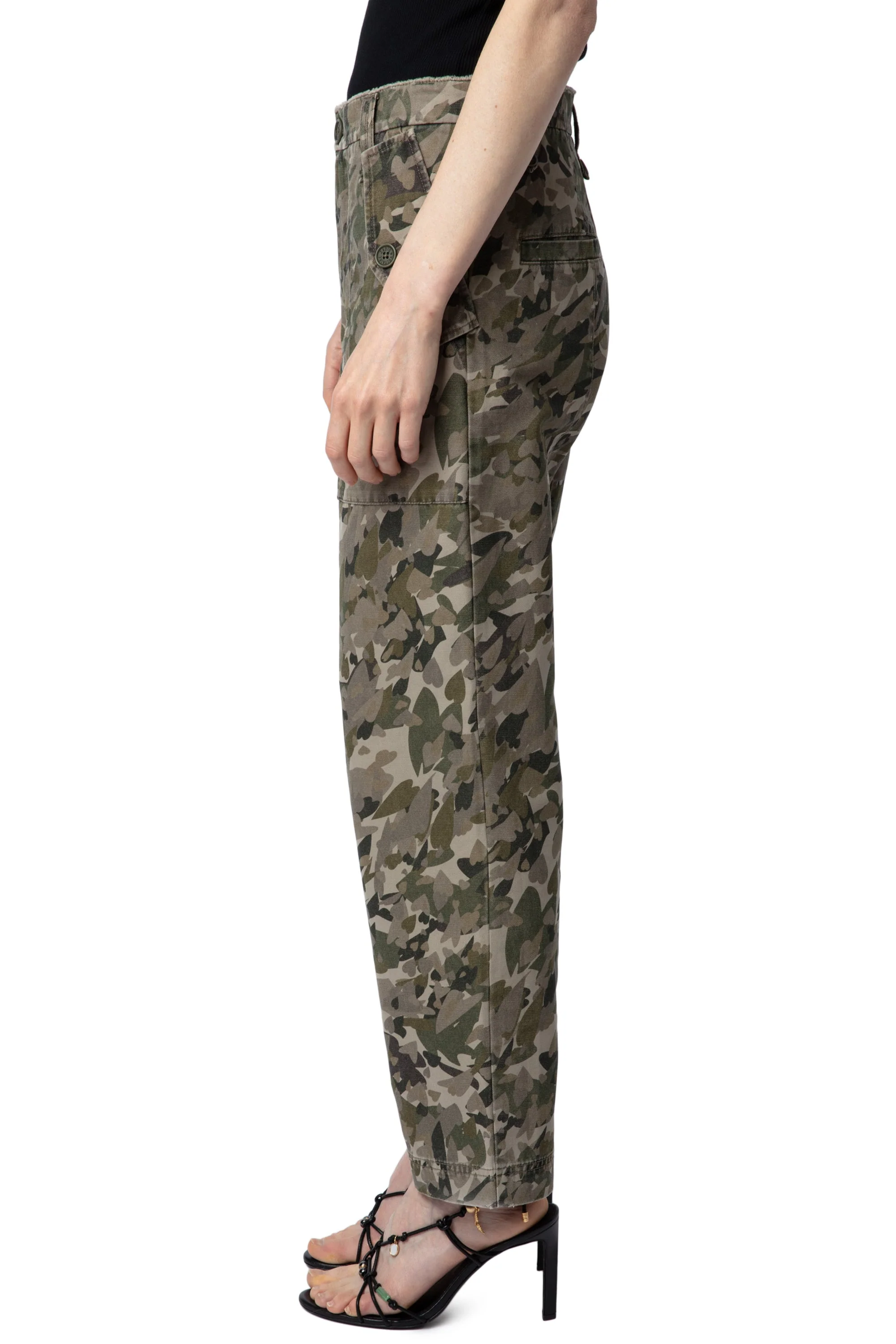 Pilote Canvas Camo Pants | Grass - Image 4