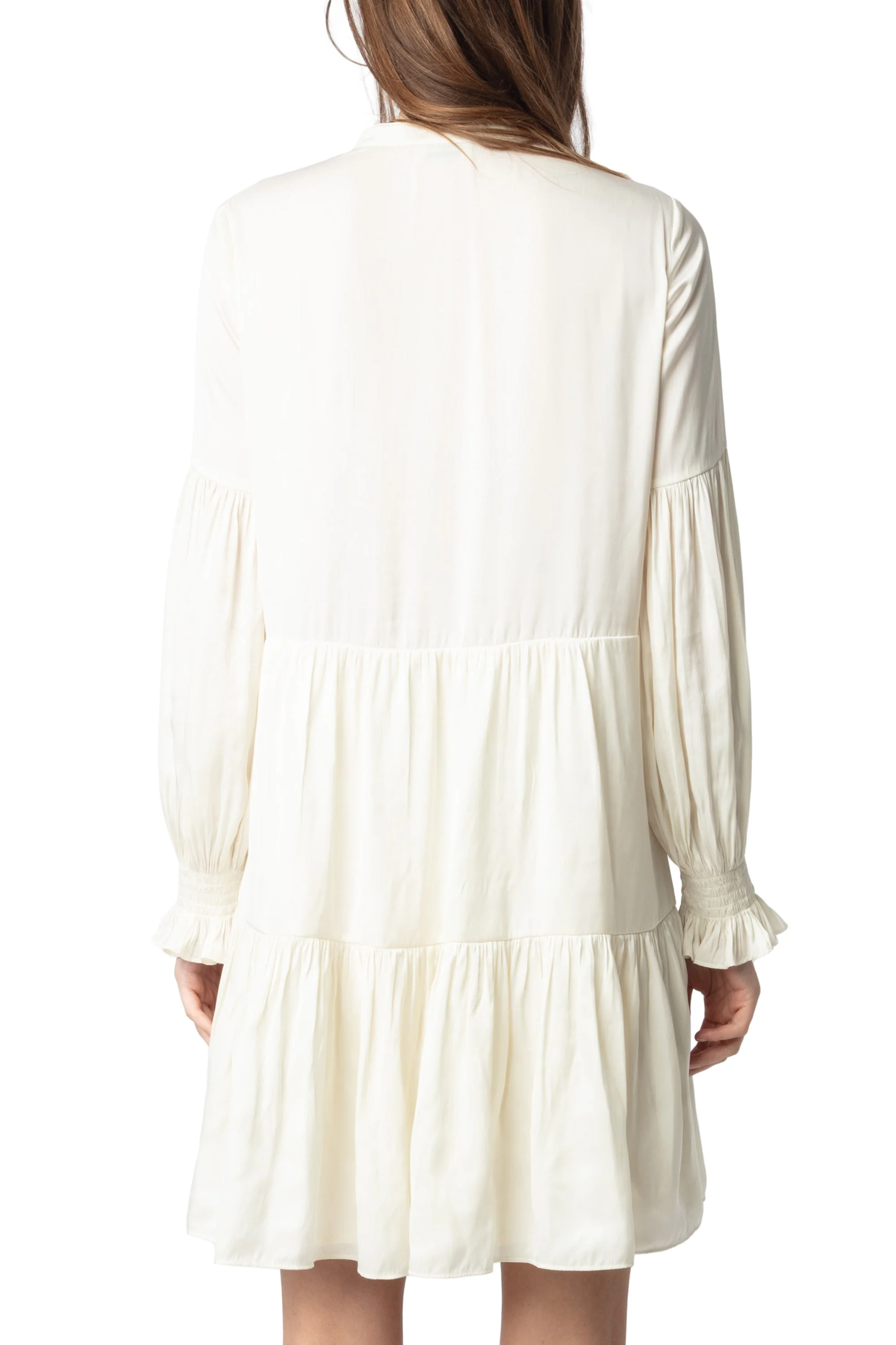 Randy Satin Dress | Flake - Image 5