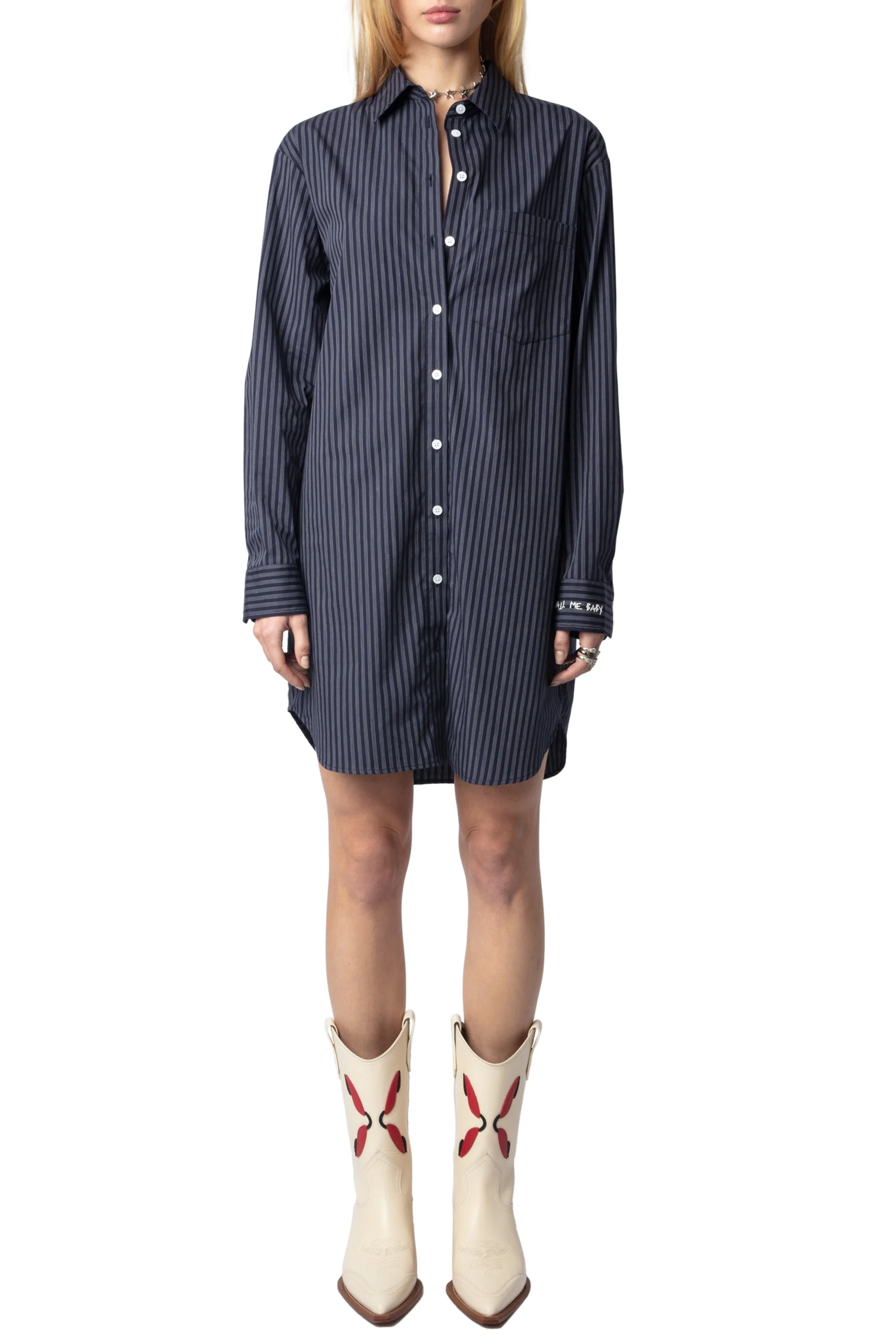 Rorning Pop Dress | Ink - Image 2