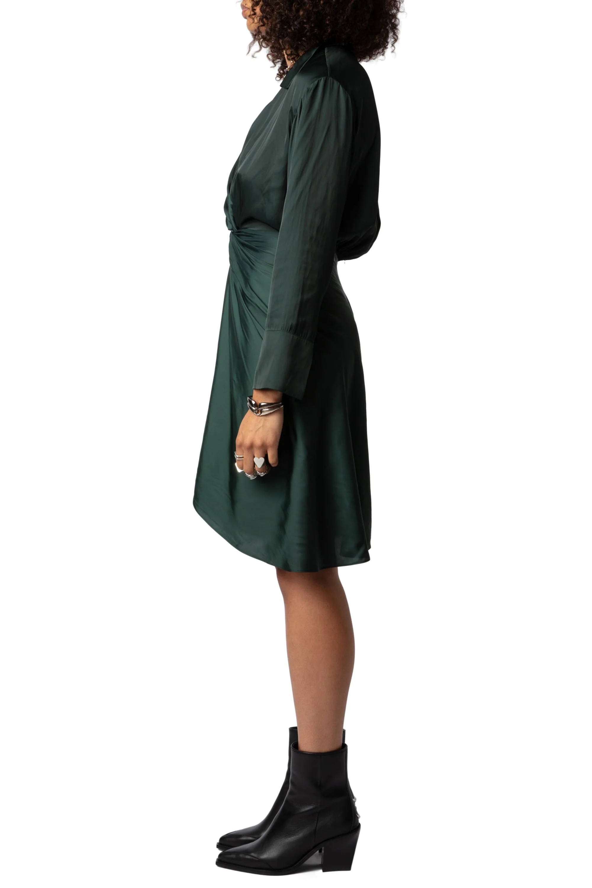 Rozo Satin Dress | Peaks - Image 4