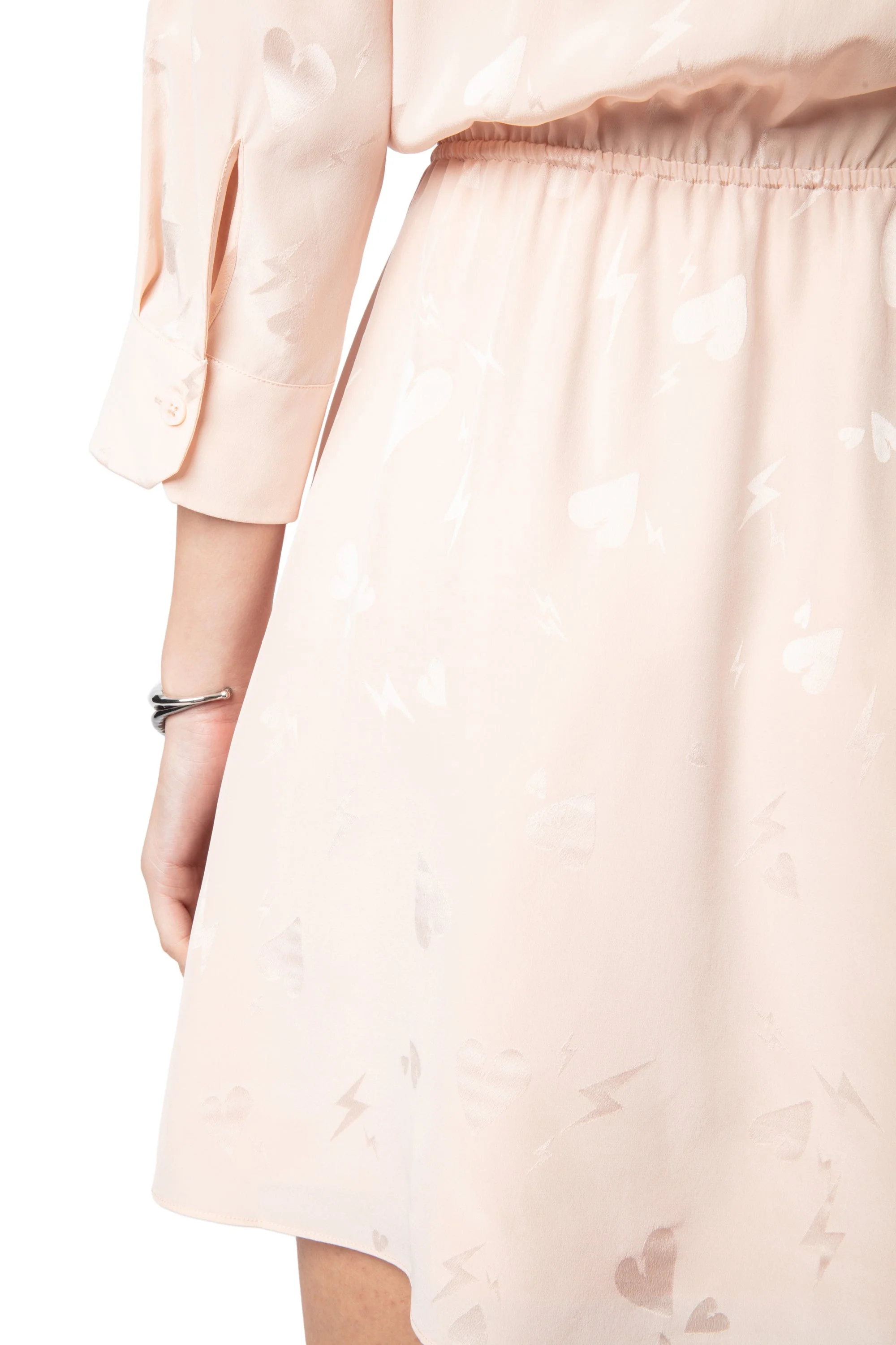 Rucas Jac Flash Heart Dress | Pearly - Image 3