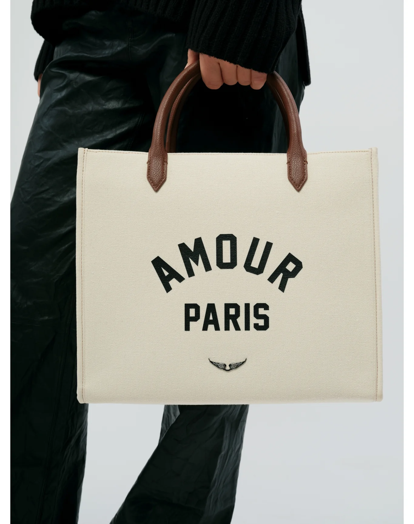 Shopper Wings Canvas Bag | Flash - Image 5