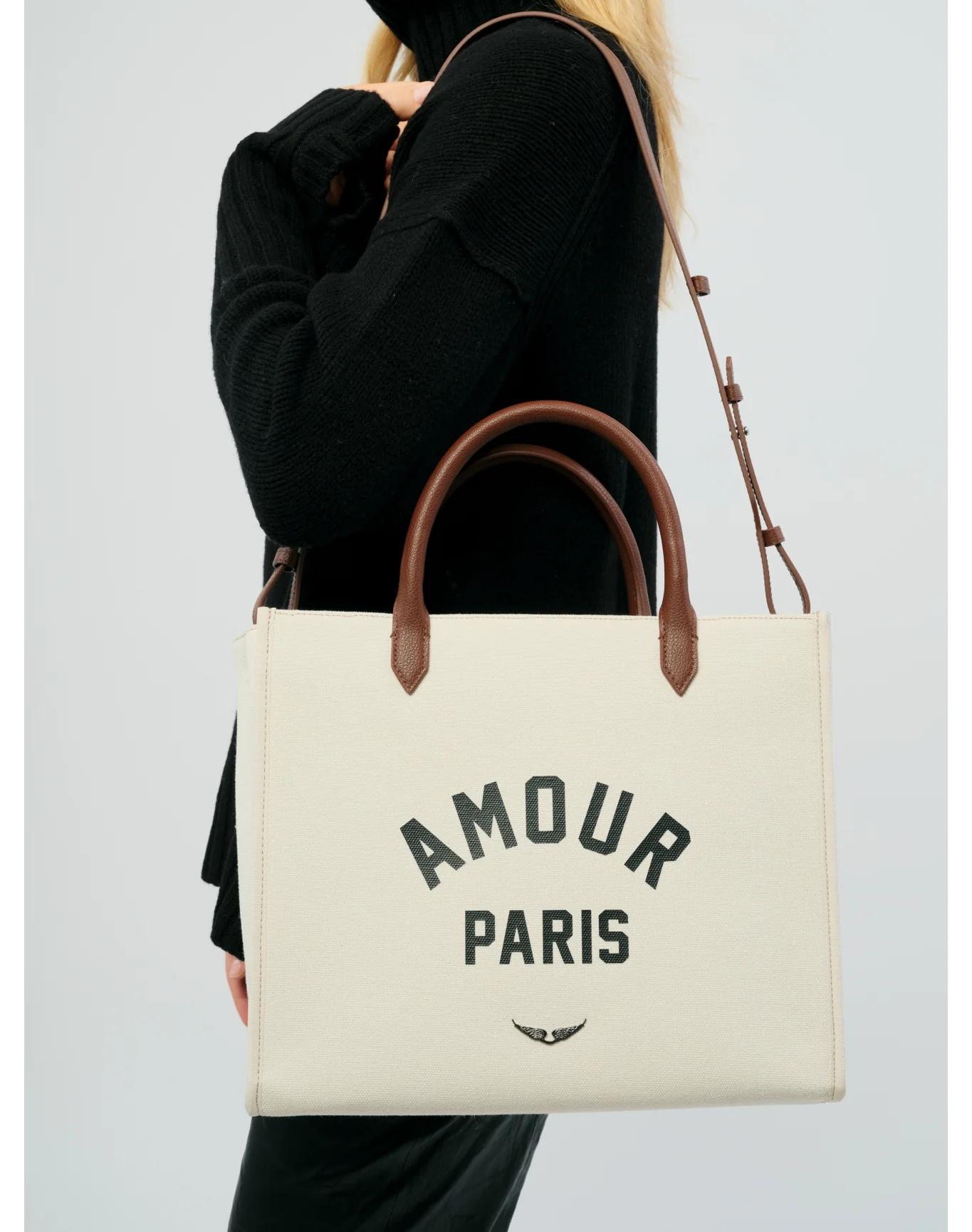 Shopper Wings Canvas Bag | Flash - Image 7