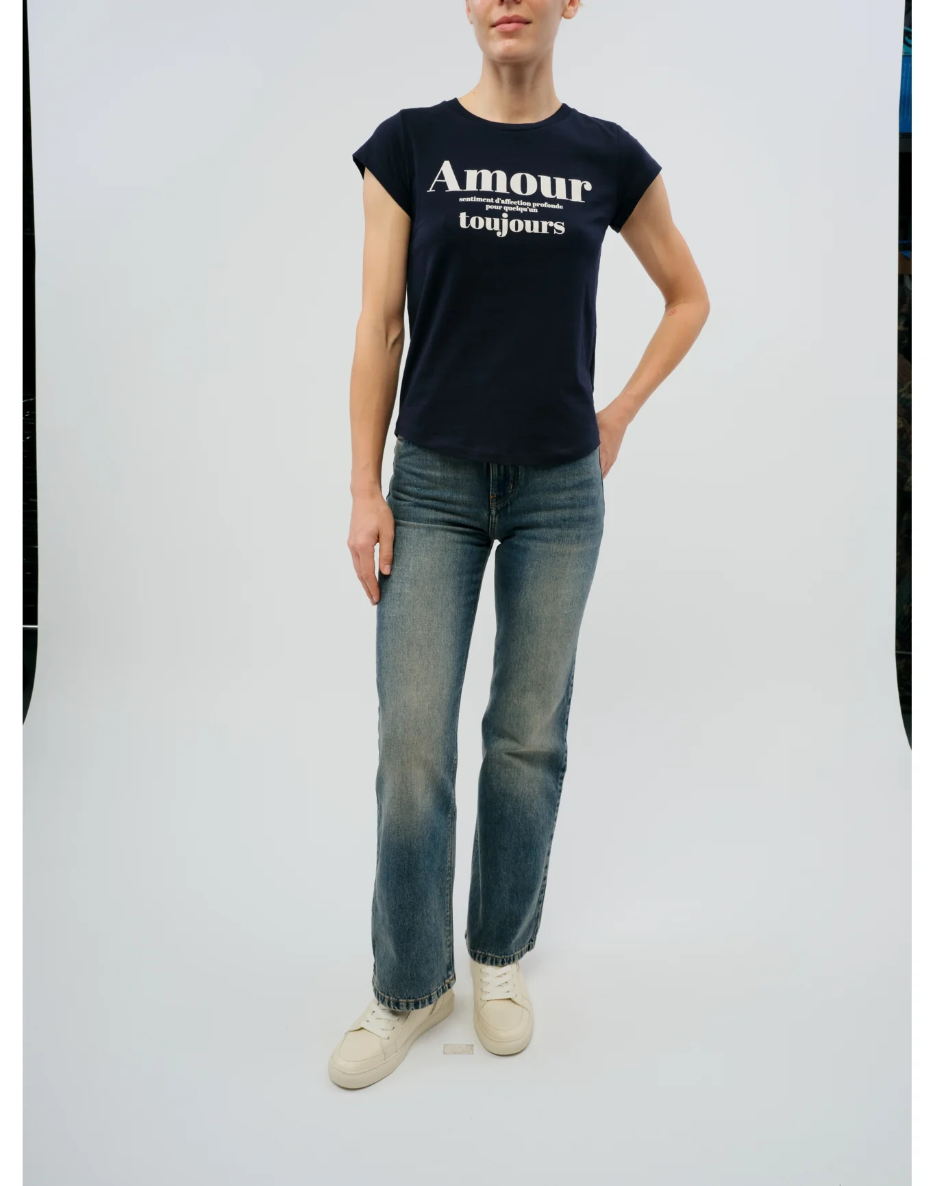 Skinny HC Amour Pour TJS T-Shirt | Ink - Image 2