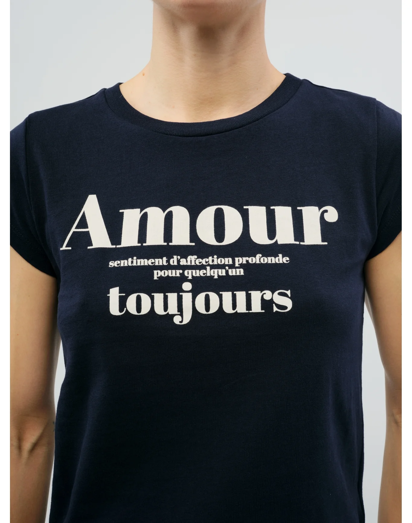 Skinny HC Amour Pour TJS T-Shirt | Ink - Image 3