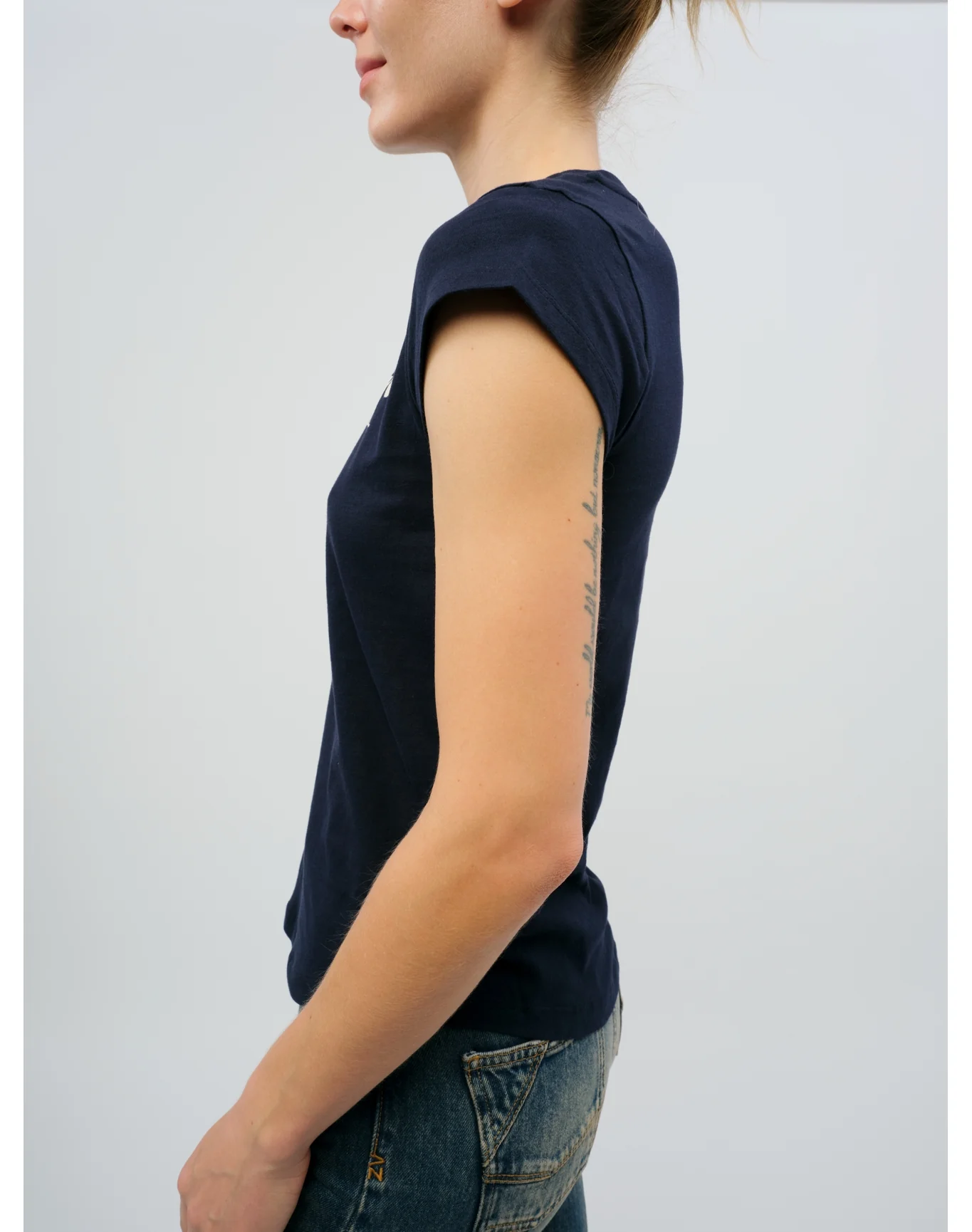 Skinny HC Amour Pour TJS T-Shirt | Ink - Image 4