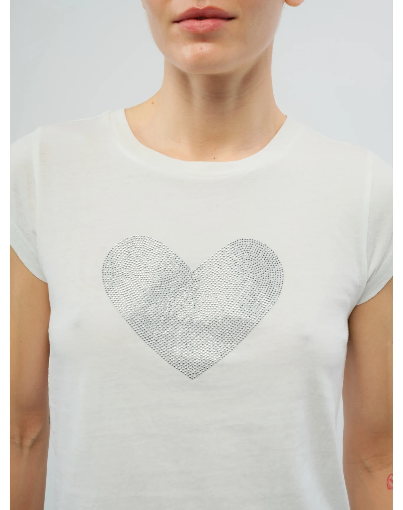 Skinny HC Heart Strass T-Shirt | Judo - Image 3