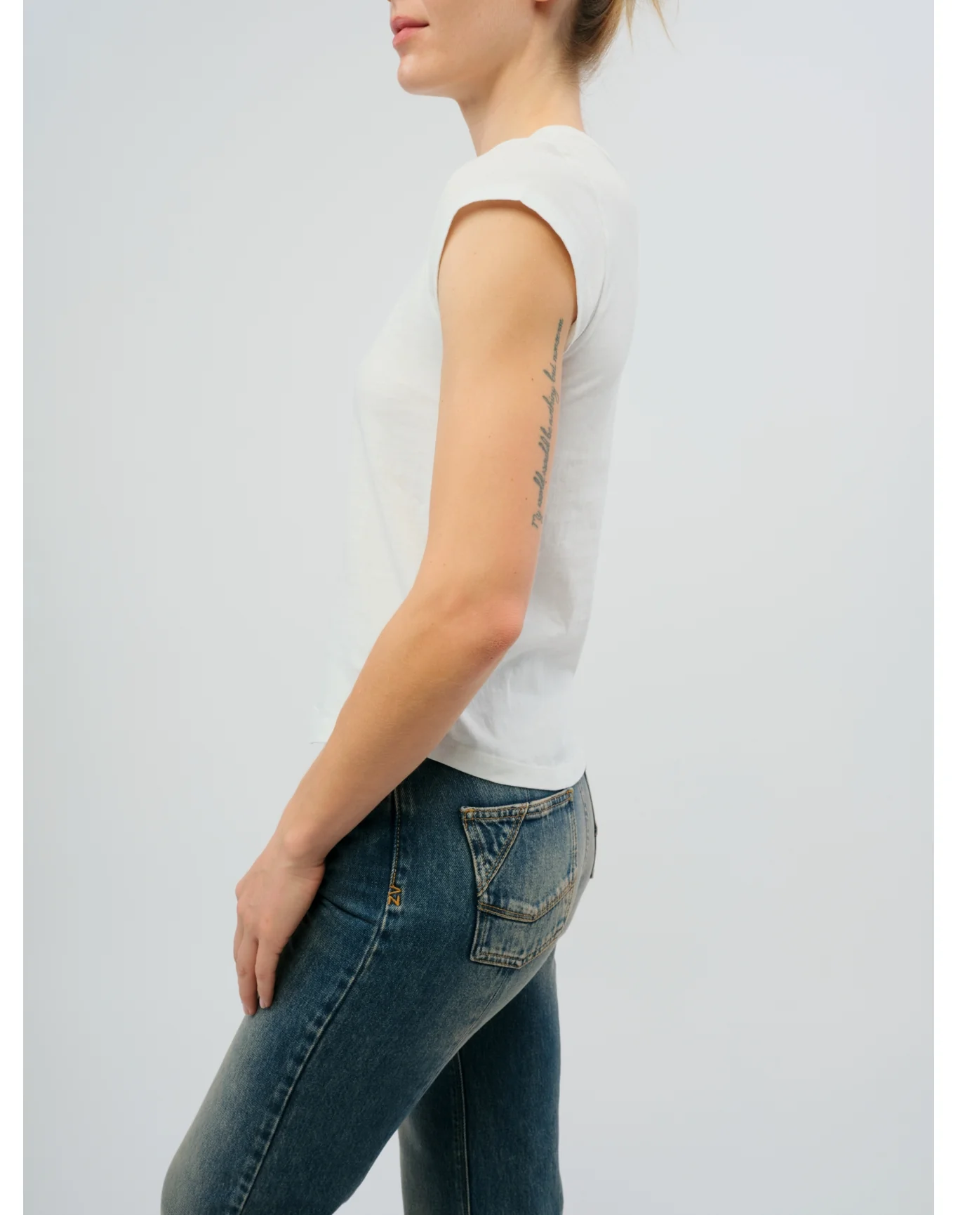 Skinny HC Heart Strass T-Shirt | Judo - Image 4