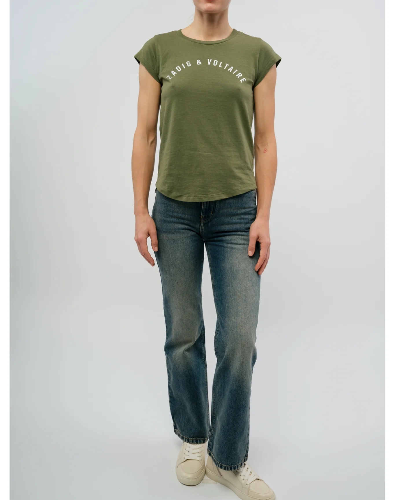 Skinny HC Z T-Shirt - I | Used Khaki - Image 2
