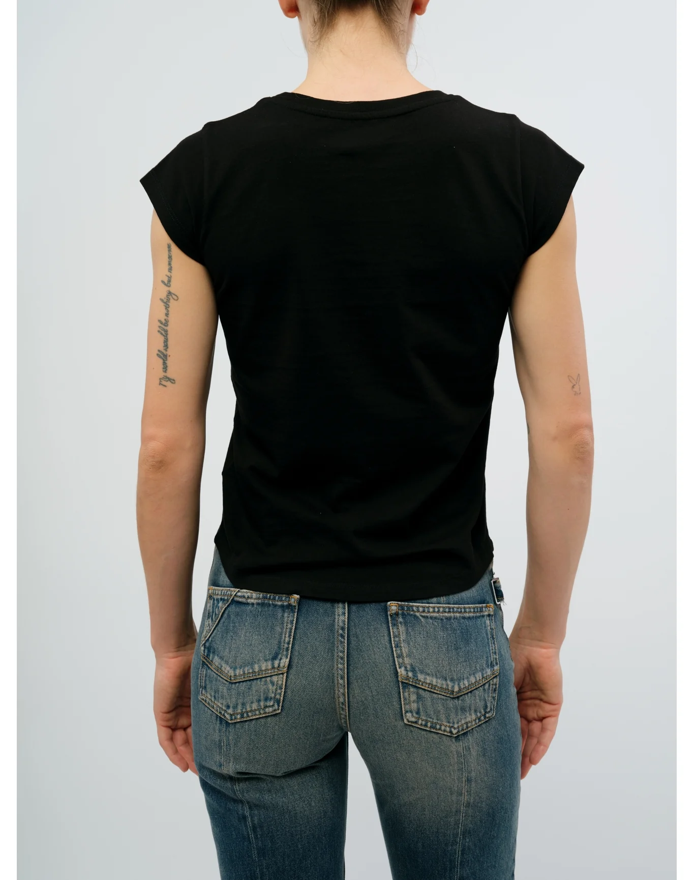 Skinny HC Z T-Shirt - II | Black - Image 5