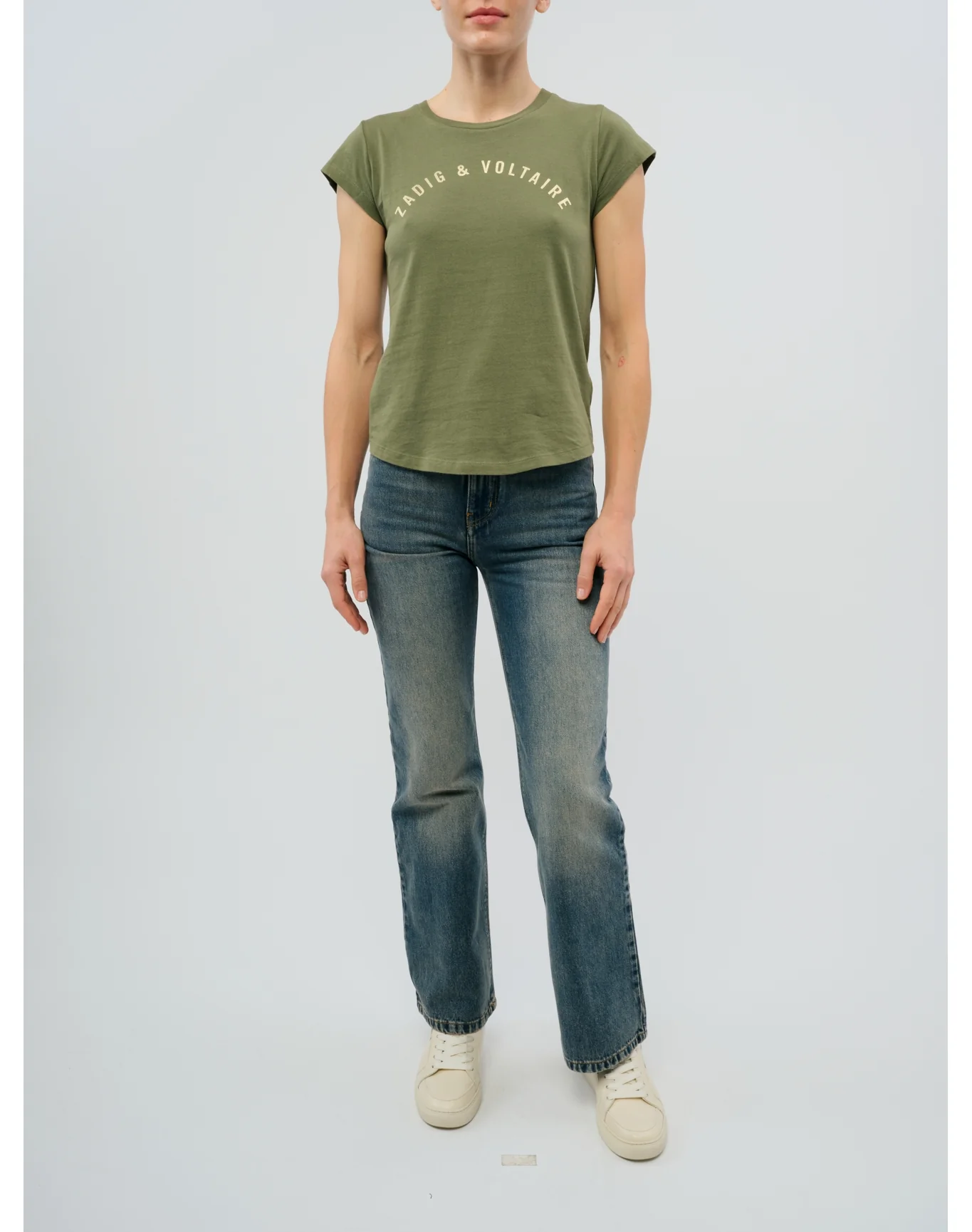 Skinny HC Z T-Shirt - II | Used Khaki - Image 2