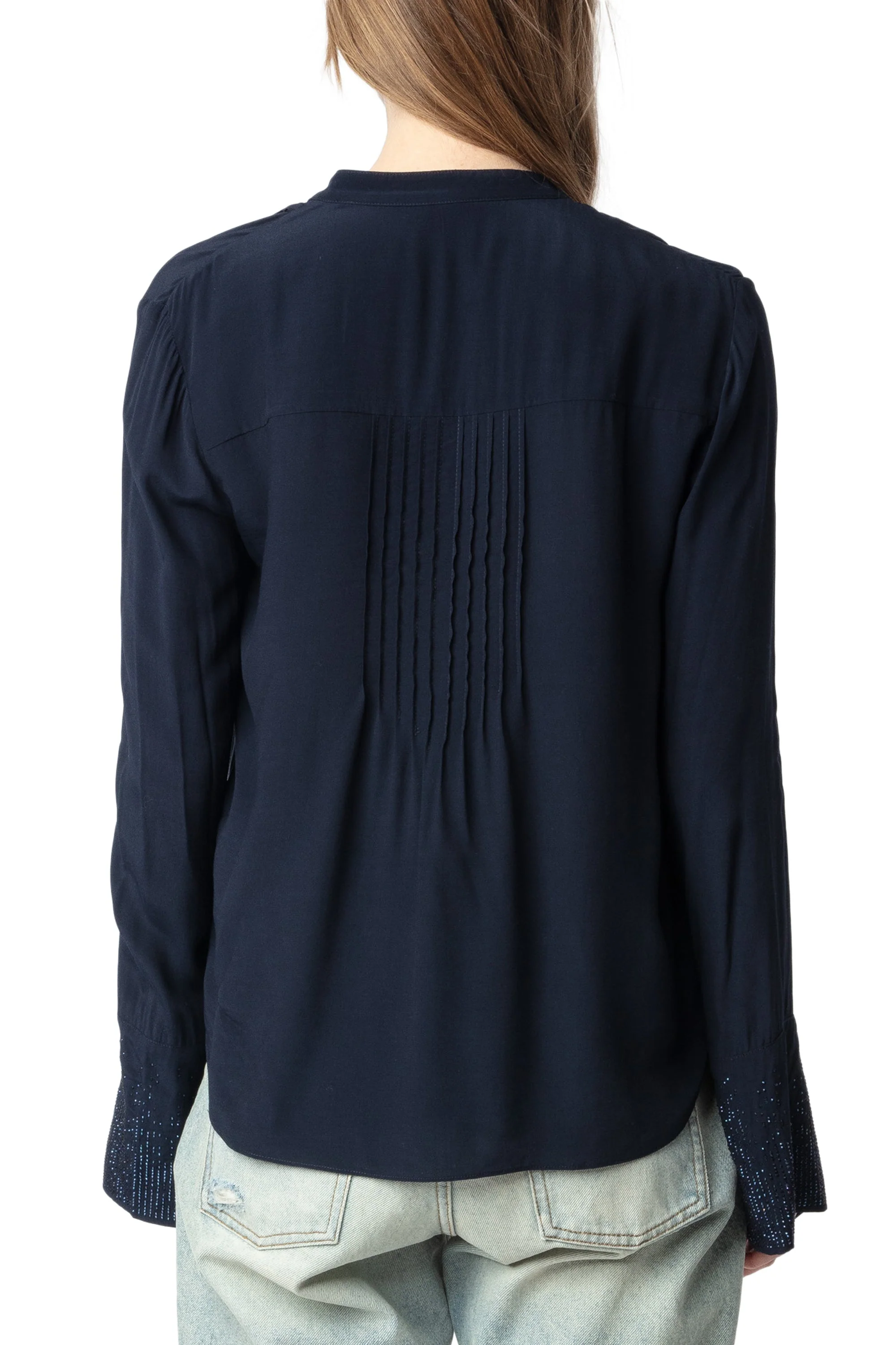 Taika Soft Strass Shirt | Ink - Image 5