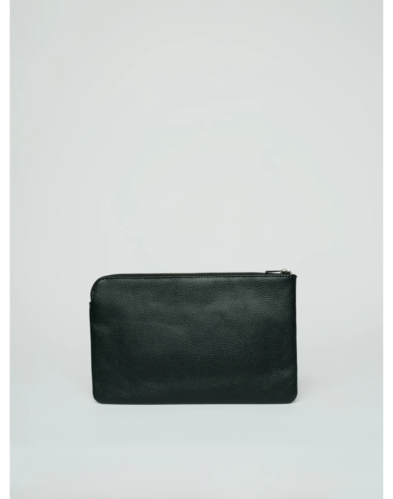 Uma Wings Grained Leather Small Pouch | Black - Image 2