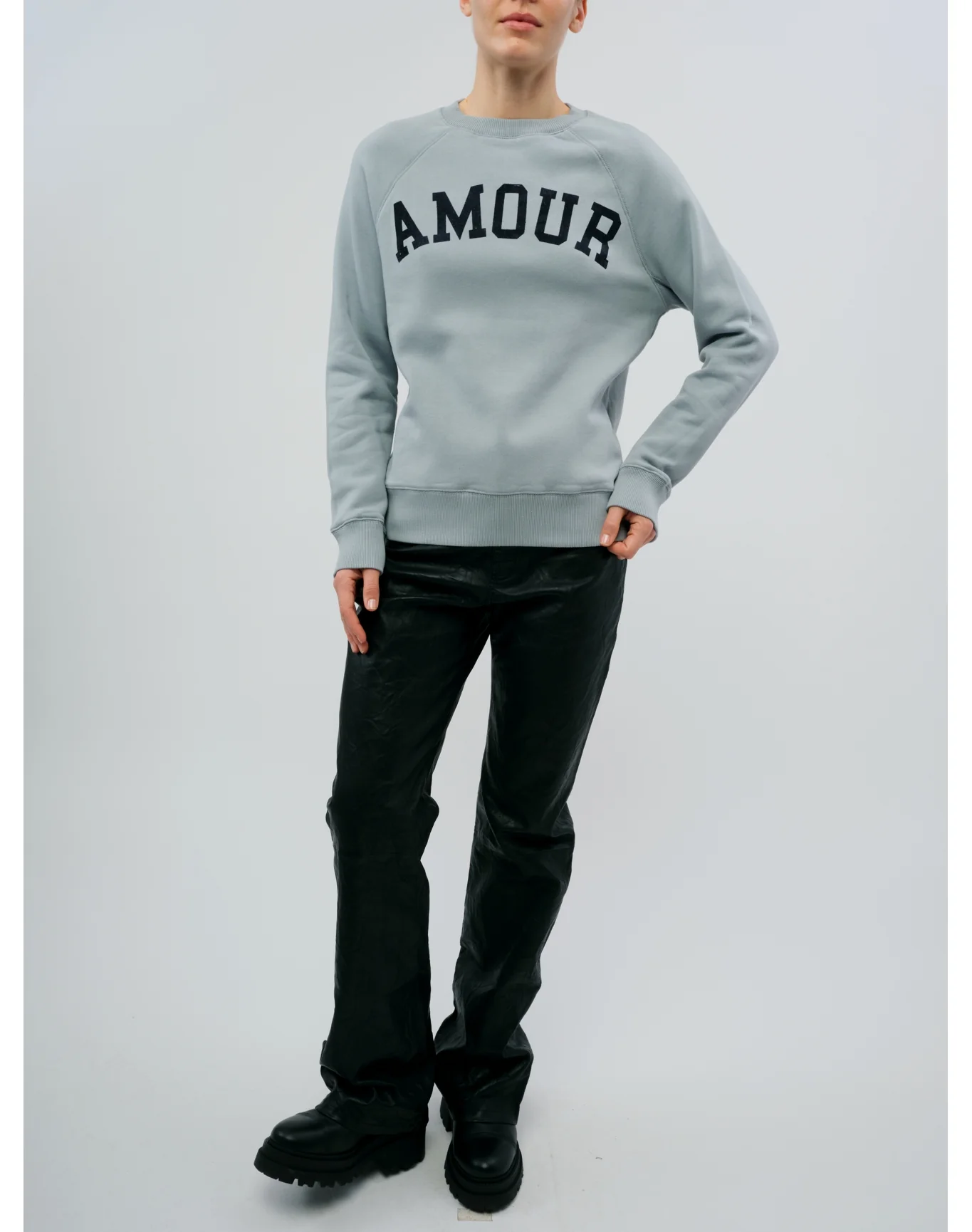 Upper Mo Amour Flock Sweatshirt | Cloud - Image 2