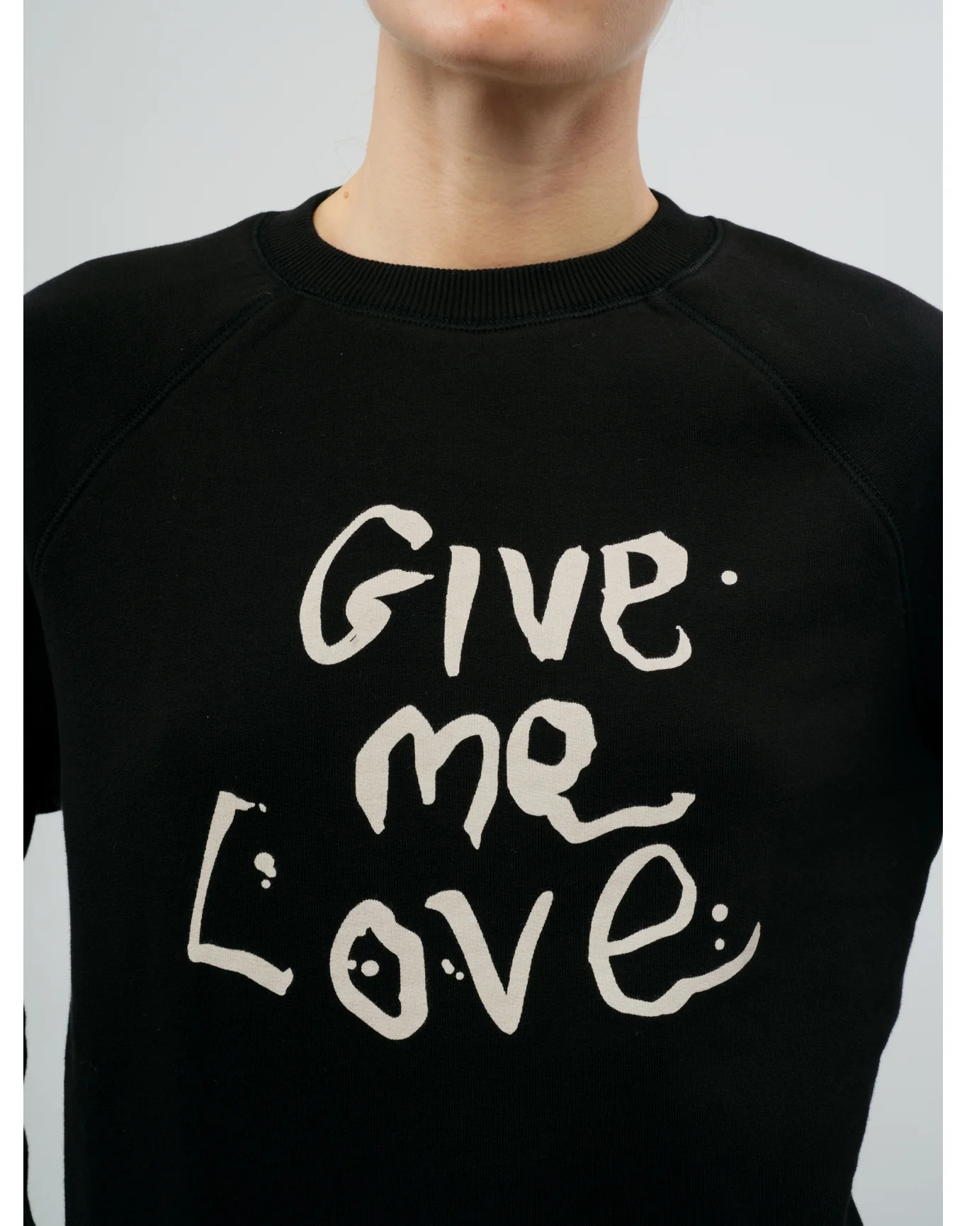 Upper Mo Give Me Love Sweatshirt | Black - Image 3