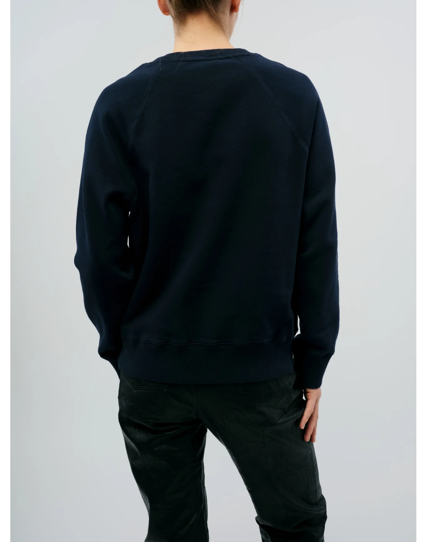 Upper Mo Heart Strass Sweatshirt | Ink - Image 4