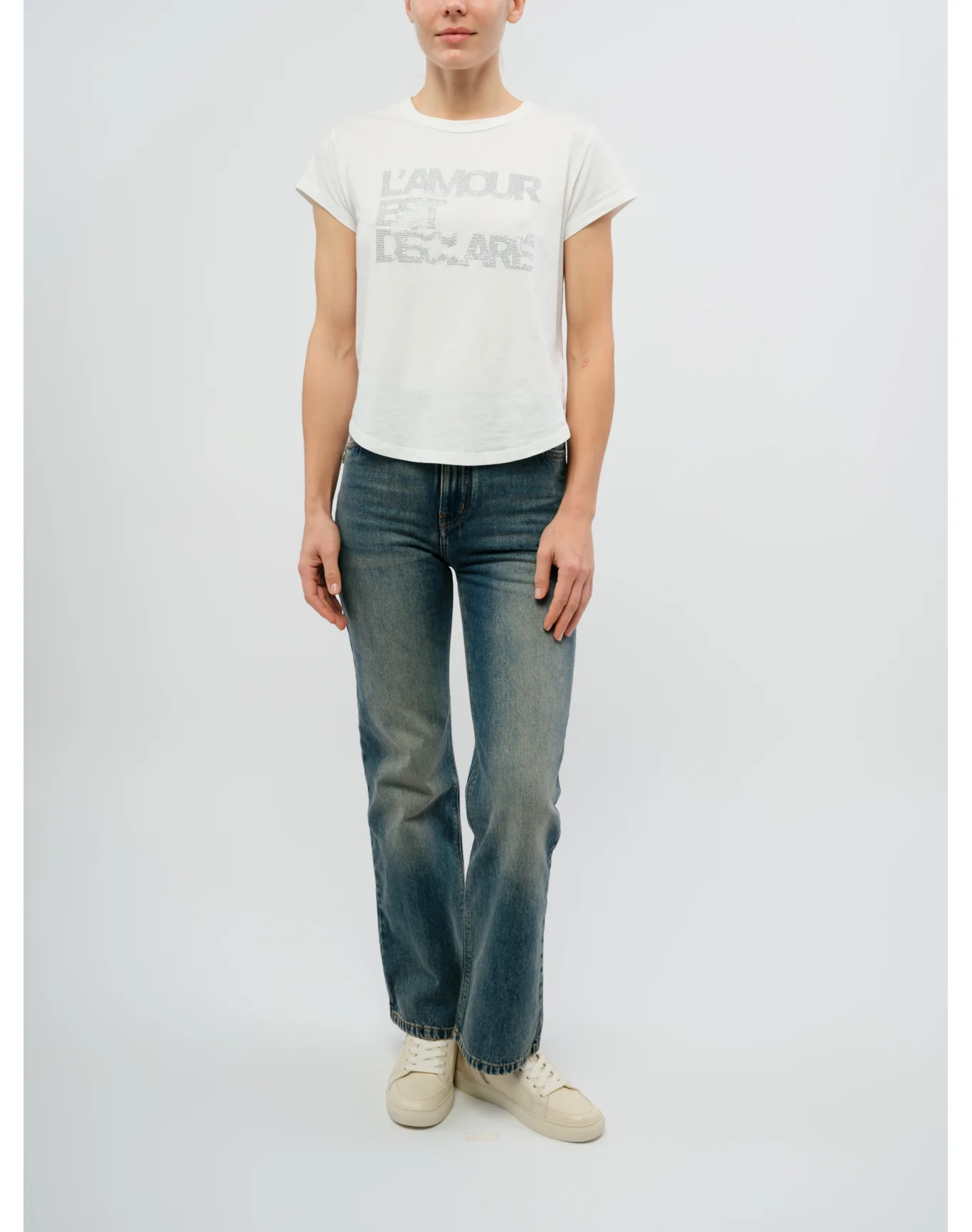 Woop HC Amour Declare Strass T-Shirt | Judo - Image 3