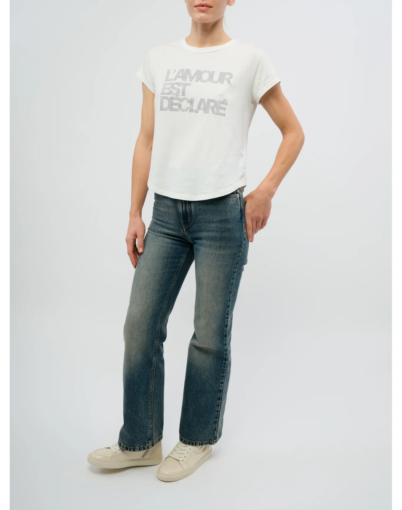 Woop HC Amour Declare Strass T-Shirt | Judo - Image 4