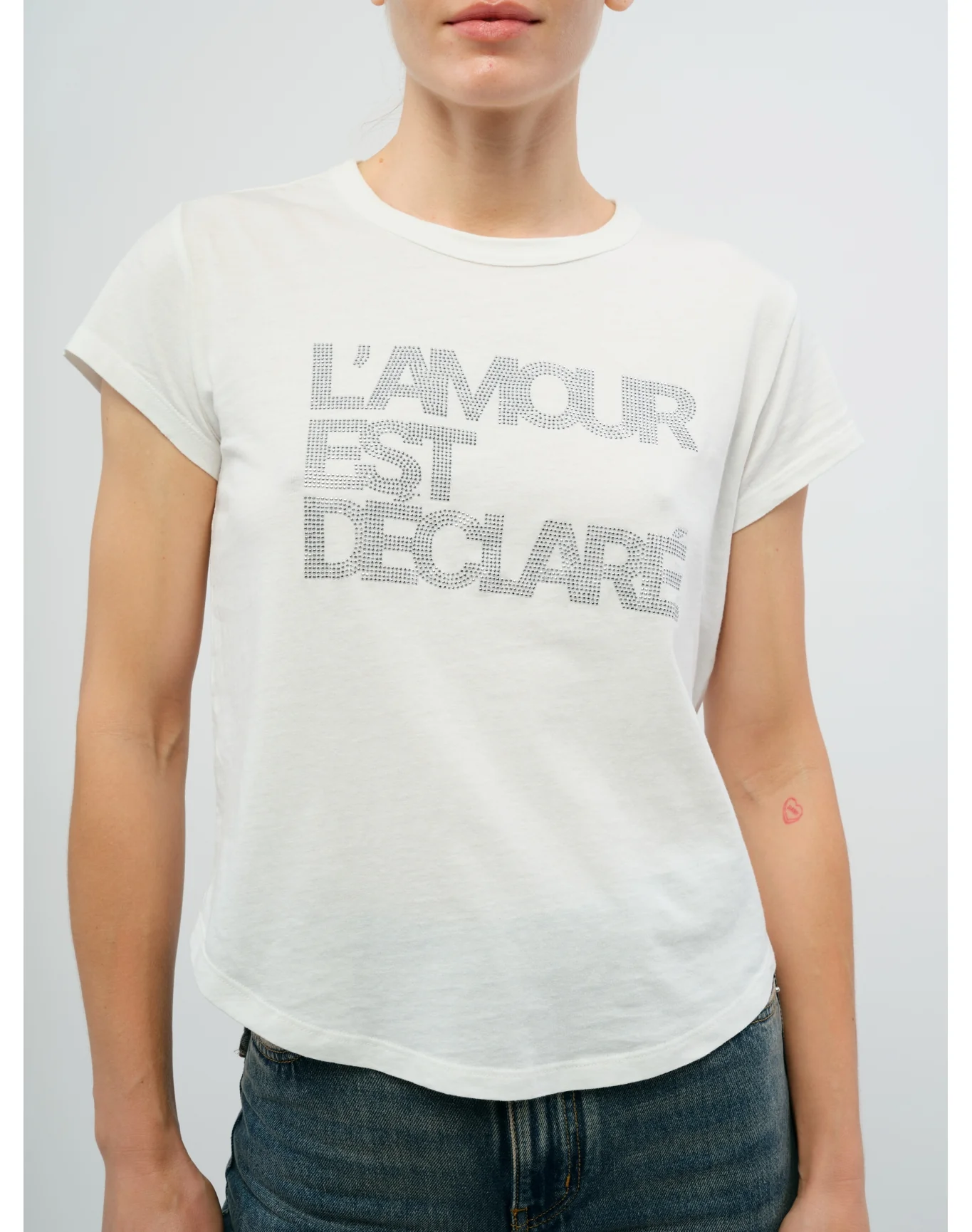 Woop HC Amour Declare Strass T-Shirt | Judo - Image 5