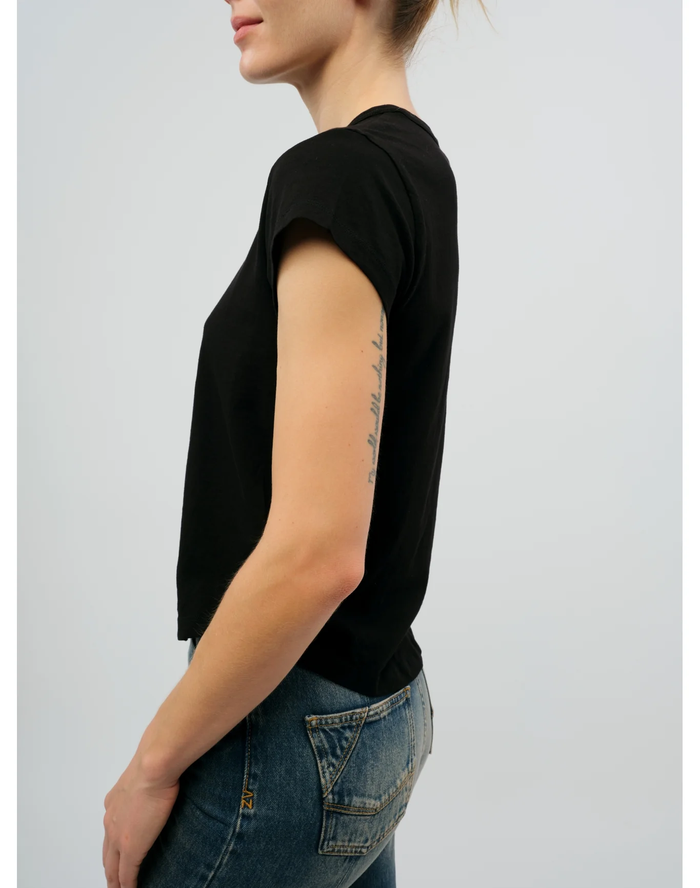 Woop HC Give Me Love T-Shirt | Black - Image 4