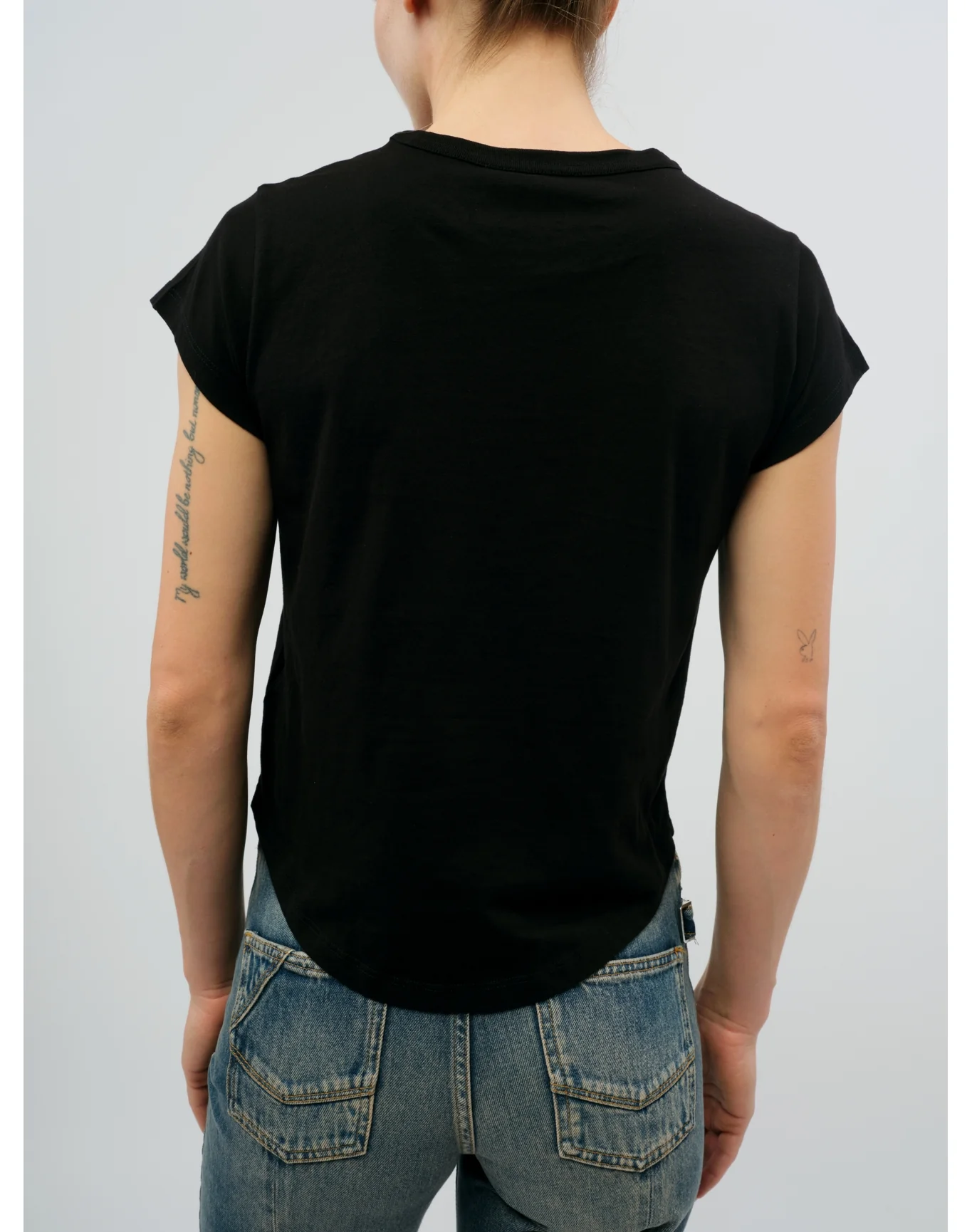 Woop HC Give Me Love T-Shirt | Black - Image 5