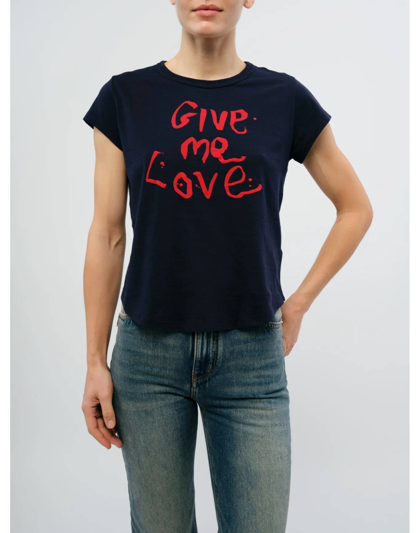 Woop Hc Give Me Love T-Shirt | Ink - Image 2