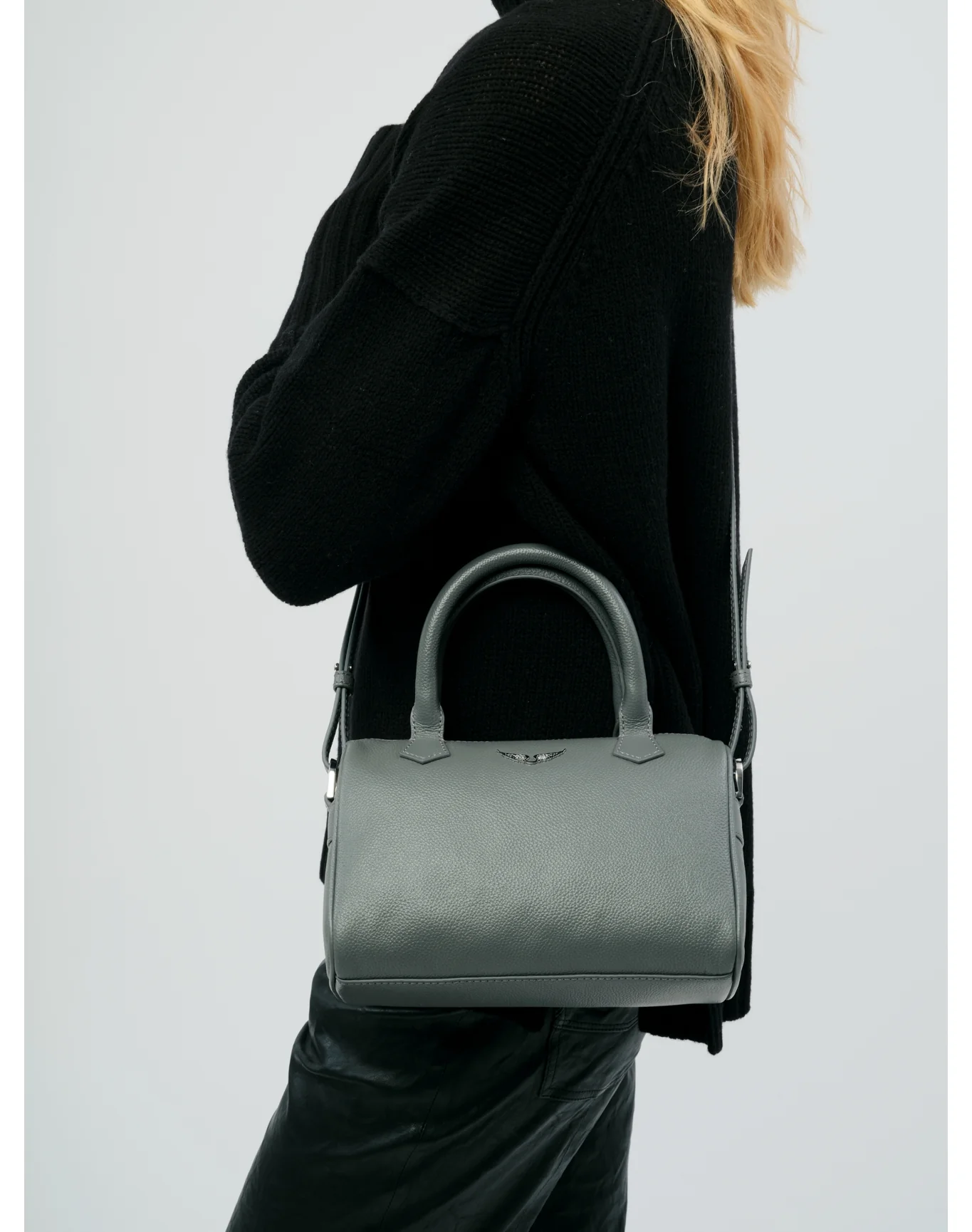 XS Sunny Wings Grained Leather Bag | Road - Image 7