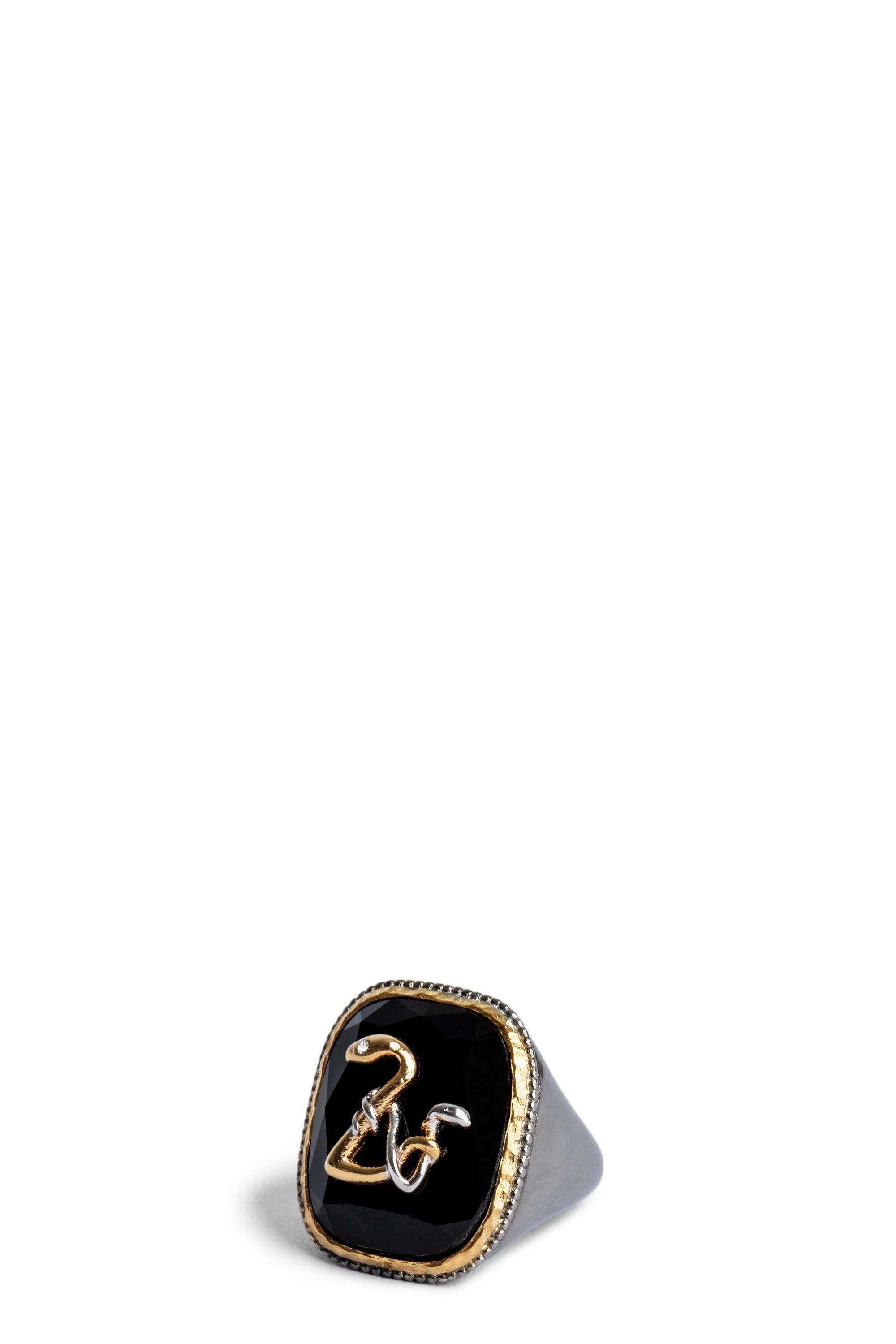 ZV Snake Signet Ring | Shiny Gun - Image 3