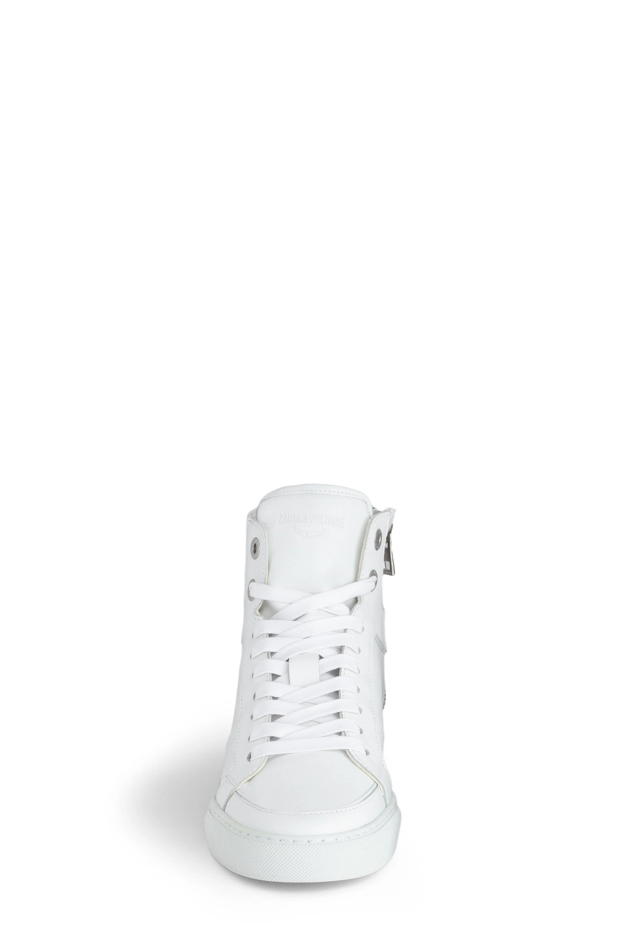 ZV1747 High Flash Smooth Calfs Sneakers - I | White - Image 3